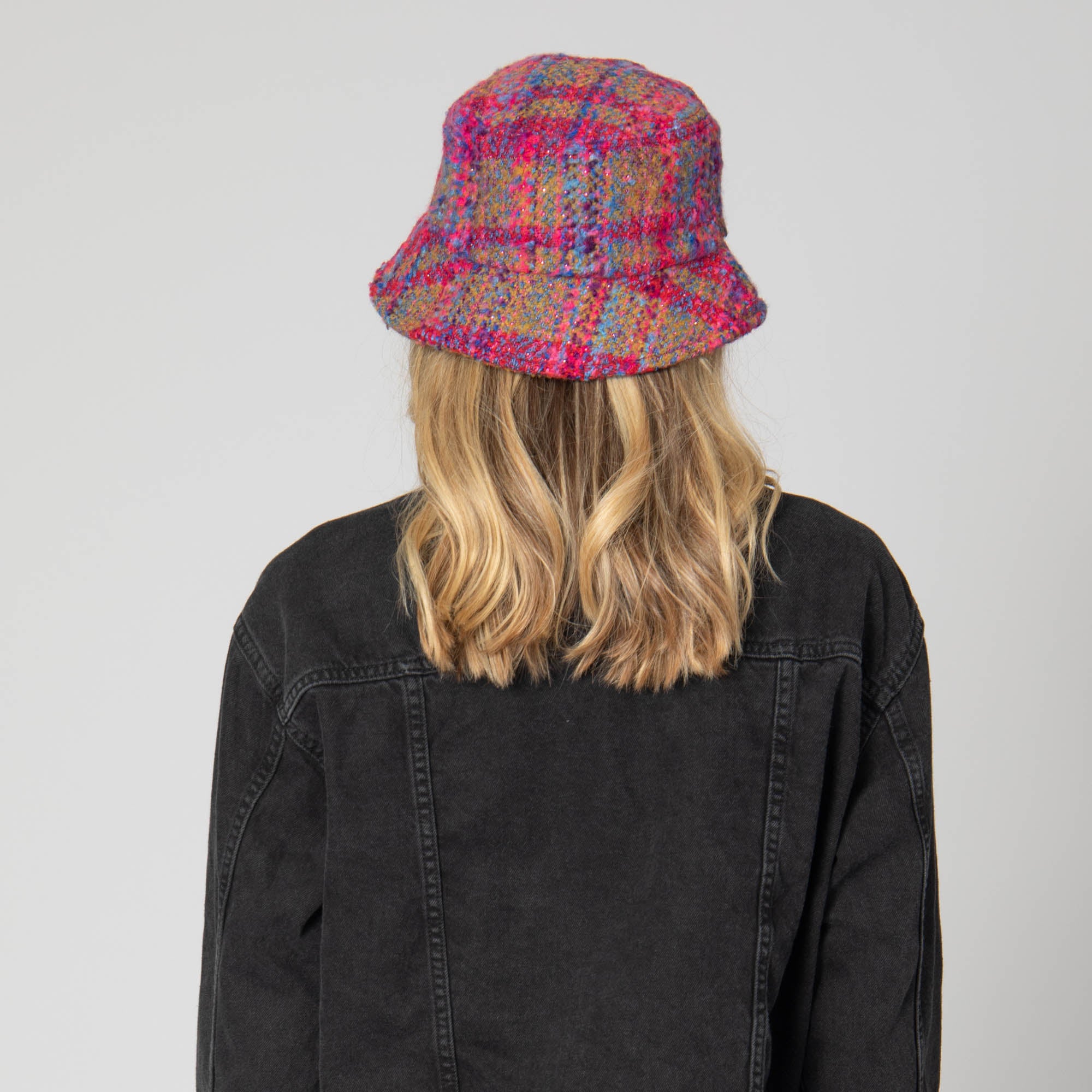 Alabama - Cut & Sew Multi Tweed Bucket Hat 6 Alabama - Cut & Sew Multi Tweed Bucket Hat