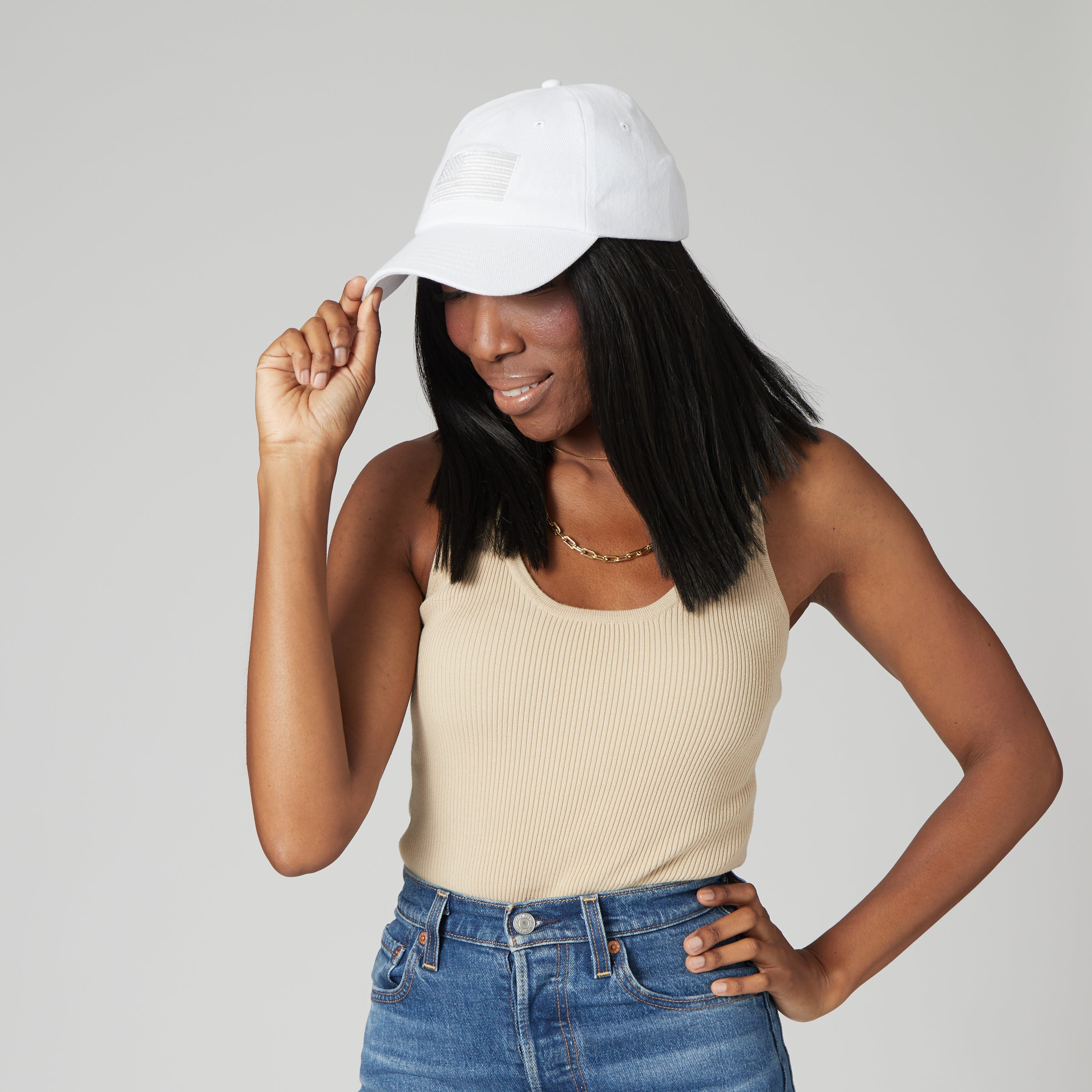 American Flag Washed Denim Cap 16 American Flag Washed Denim Cap