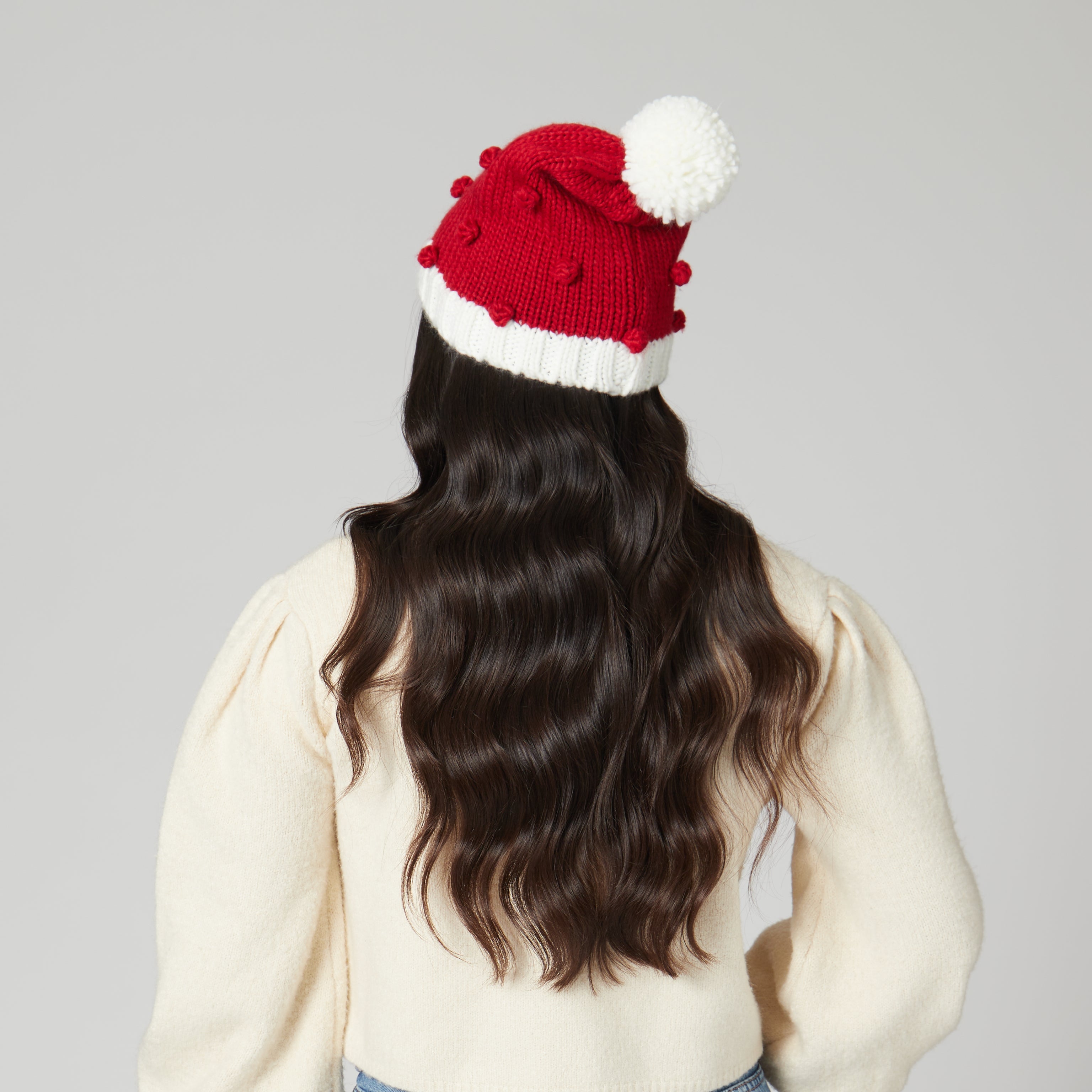 Bobble Knit Holiday Beanie 6 Bobble Knit Holiday Beanie