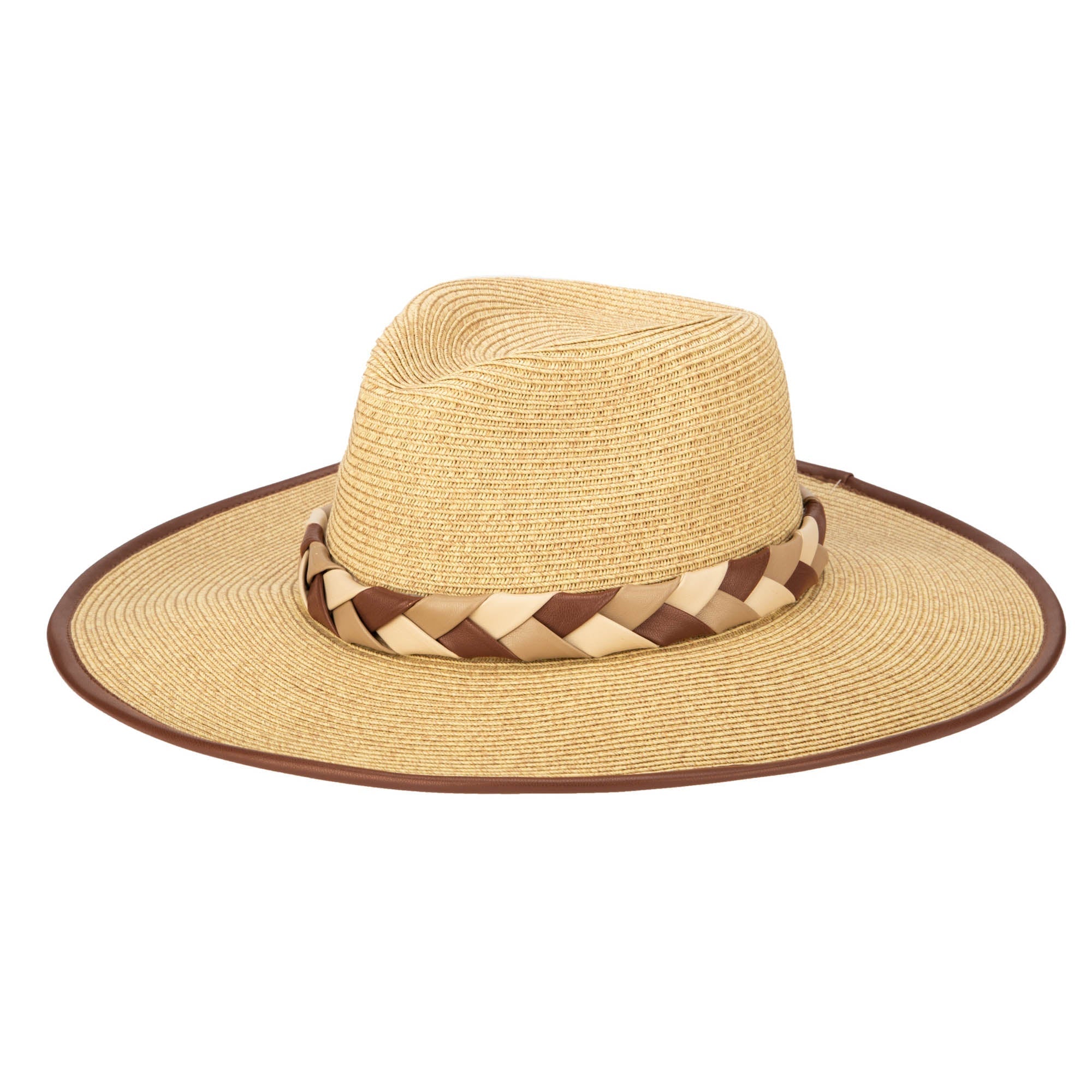 Boss Fedora - Ultrabraid Fedora with Braided Faux Band