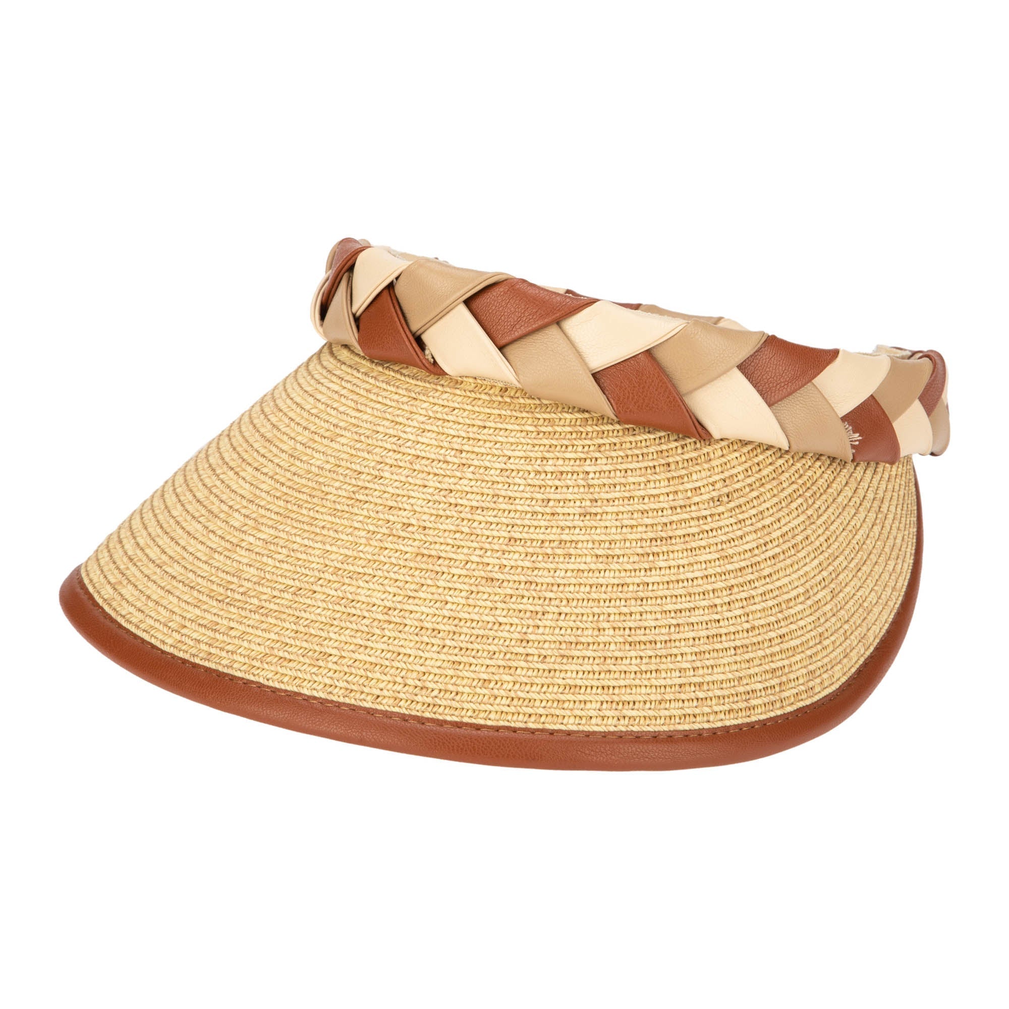 Boss Visor - Ultrabraid Visor with Faux Braided Band