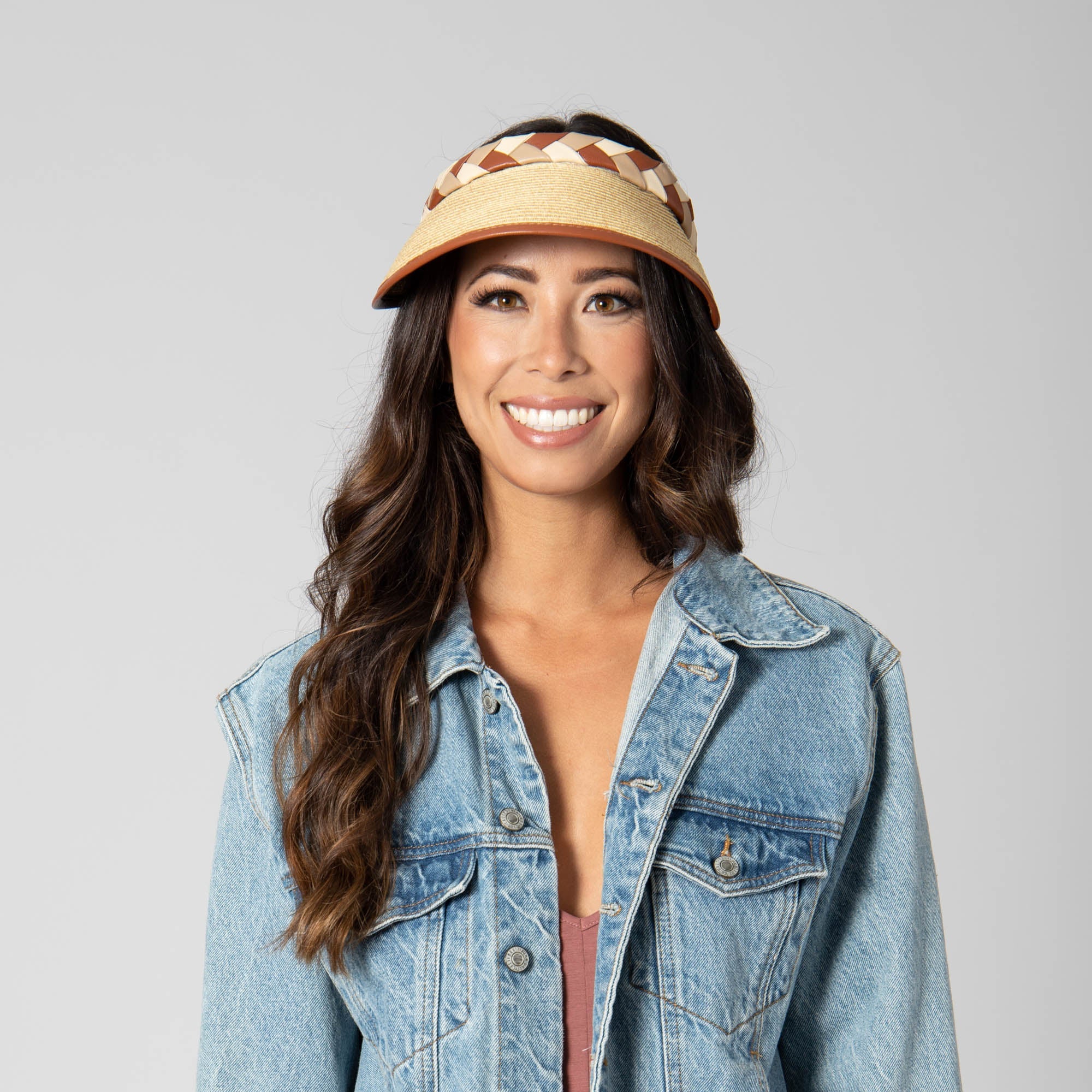 Boss Visor - Ultrabraid Visor with Faux Braided Band 5 Boss Visor - Ultrabraid Visor with Faux Braided Band