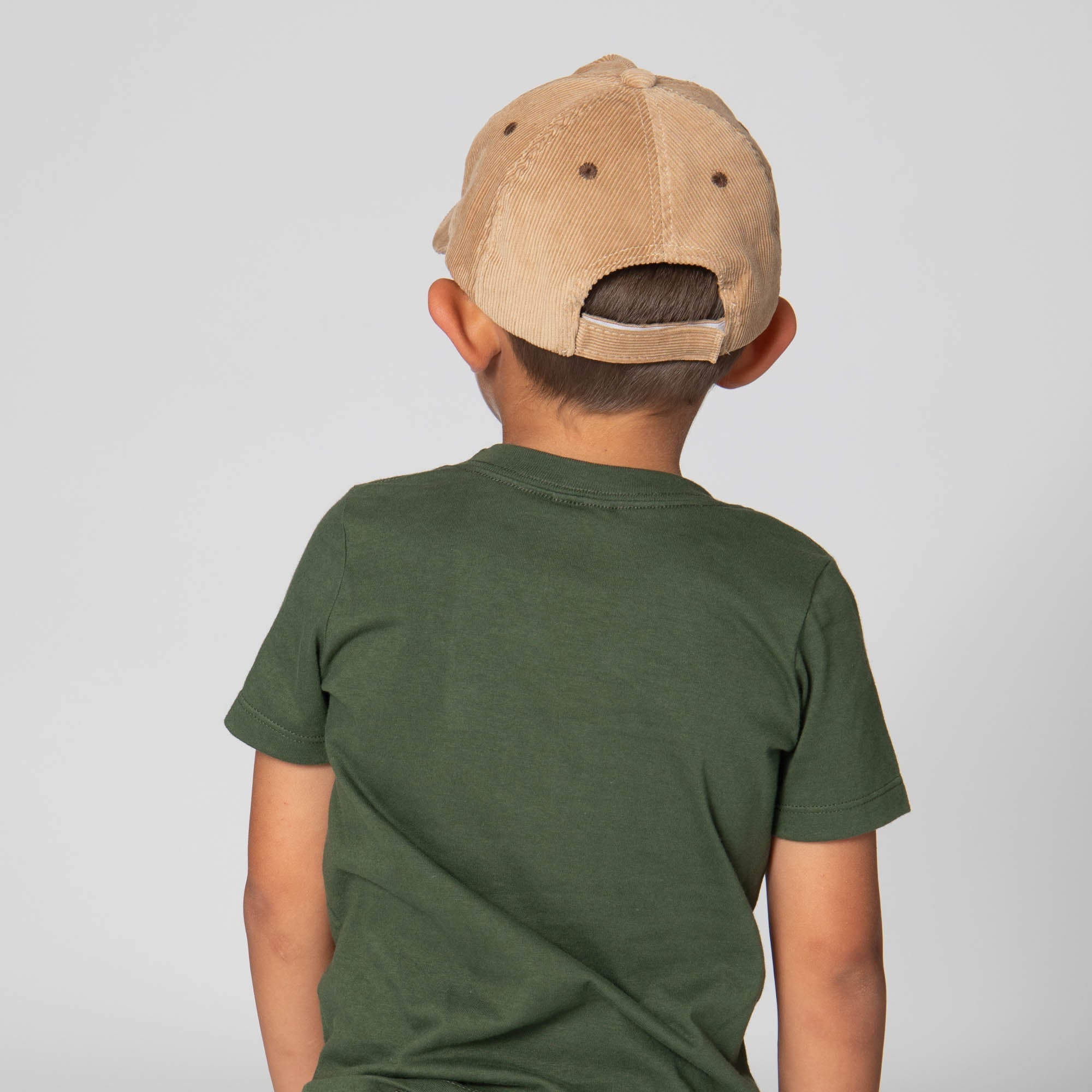 Corduroy Cap with Woven Adventure Bugs Patch 4 Corduroy Cap with Woven Adventure Bugs Patch