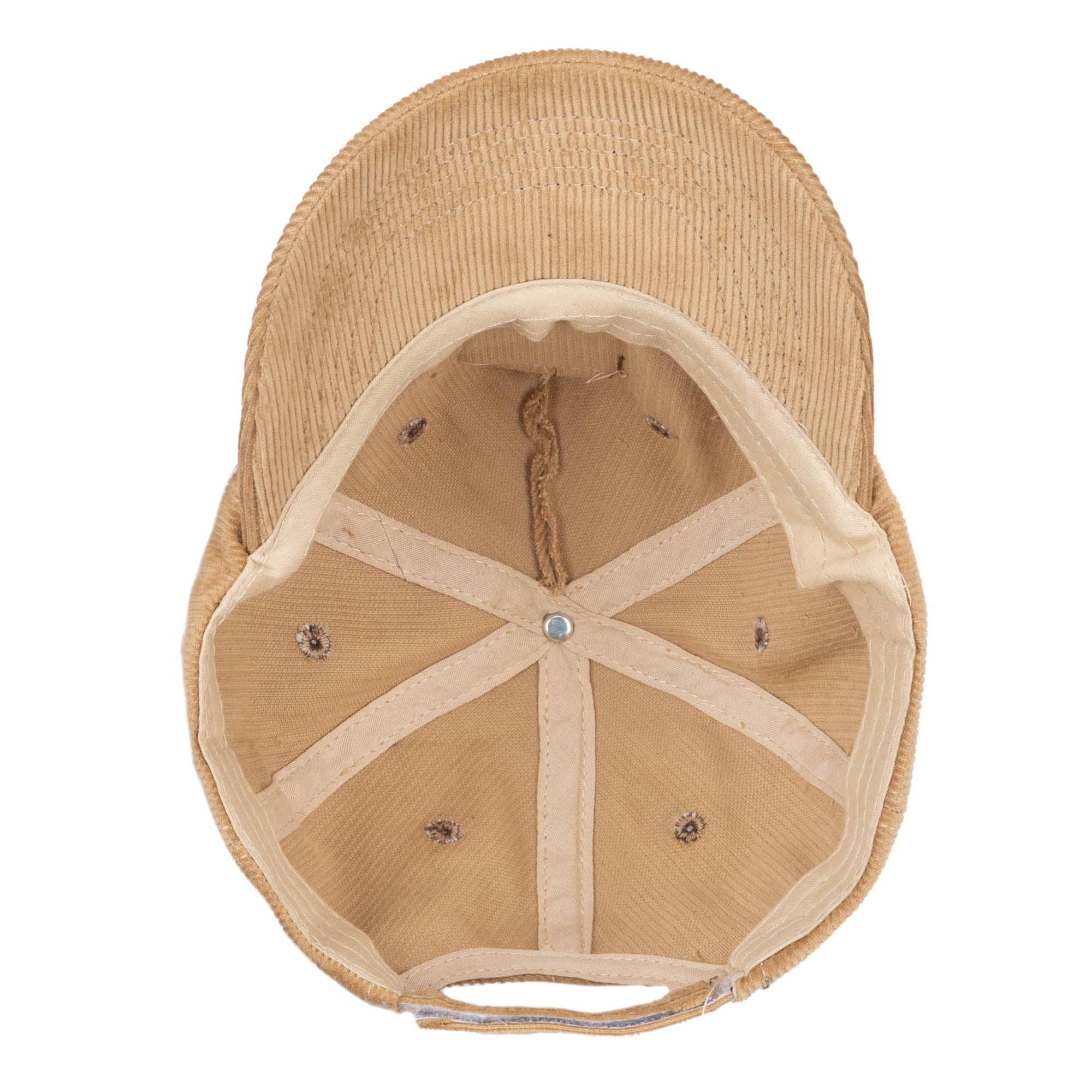 Corduroy Cap with Woven Adventure Bugs Patch 8 Corduroy Cap with Woven Adventure Bugs Patch