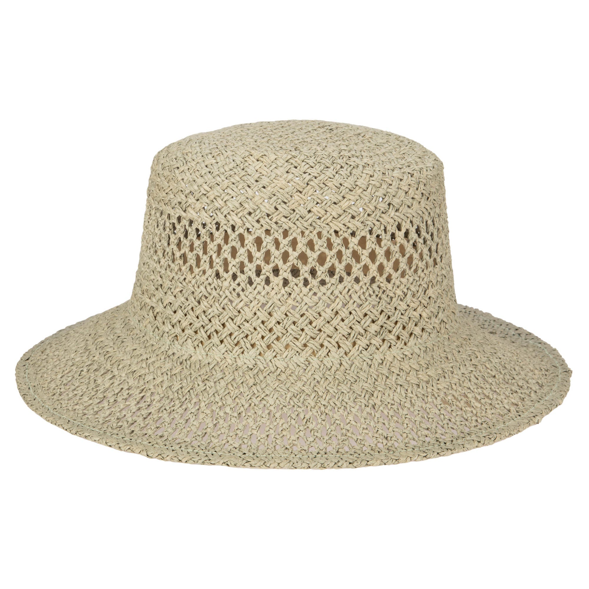 In the Clouds - Woven Paper Bucket Hat with Ventilation 20 In the Clouds - Woven Paper Bucket Hat with Ventilation