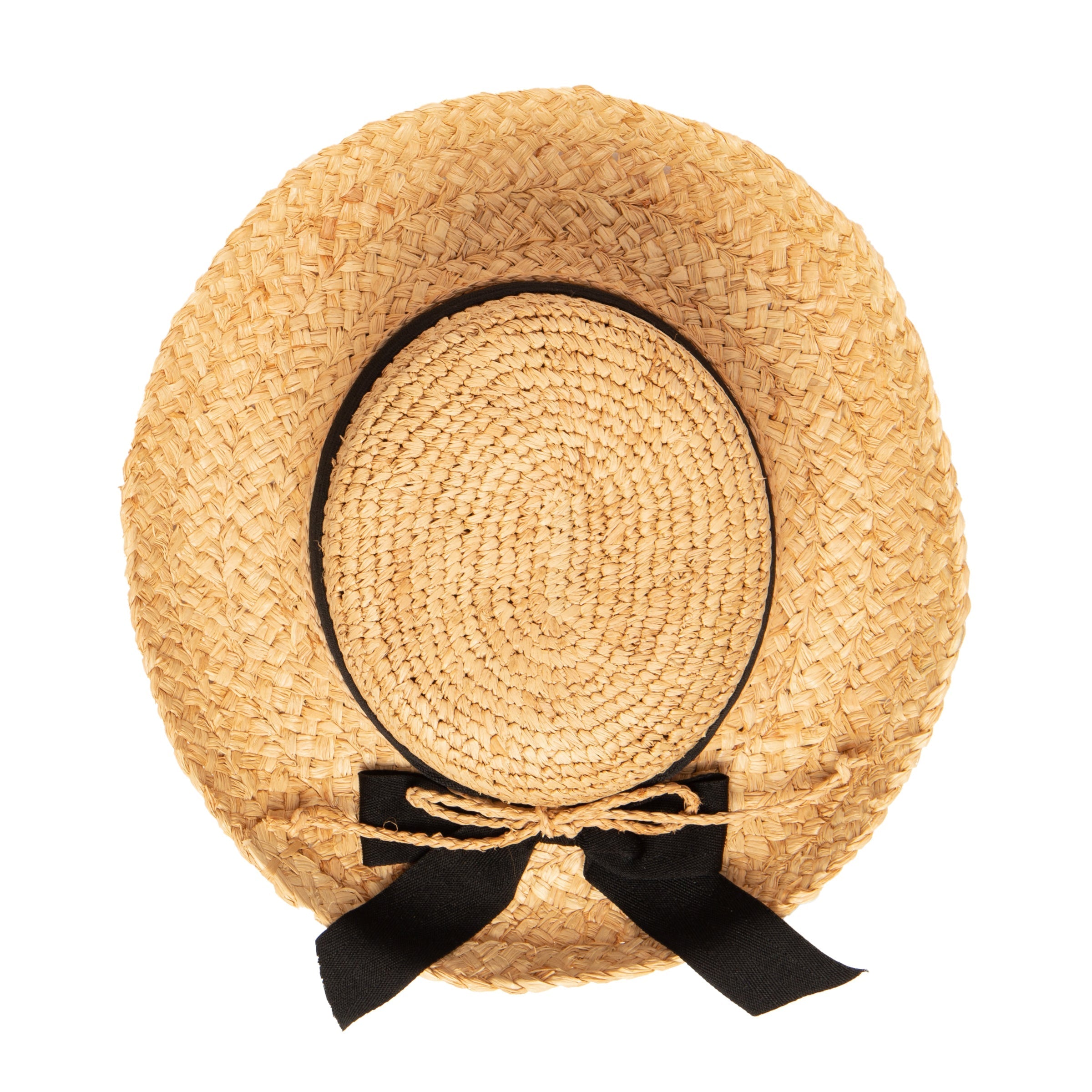 Kids' Raffia Hat With Ribbon (RHL9) 7 Kids' Raffia Hat With Ribbon (RHL9)
