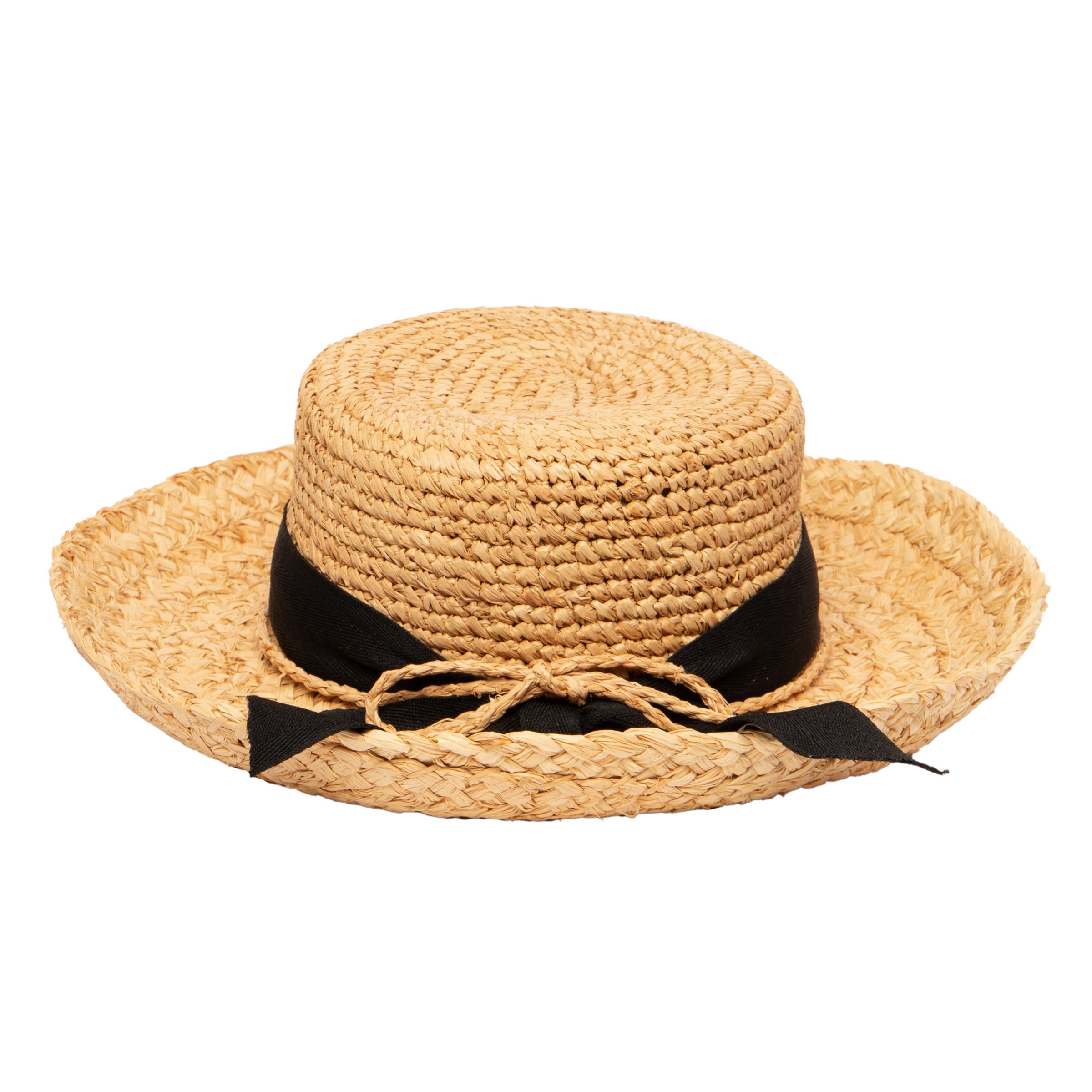 Kids' Raffia Hat With Ribbon (RHL9) 9 Kids' Raffia Hat With Ribbon (RHL9)