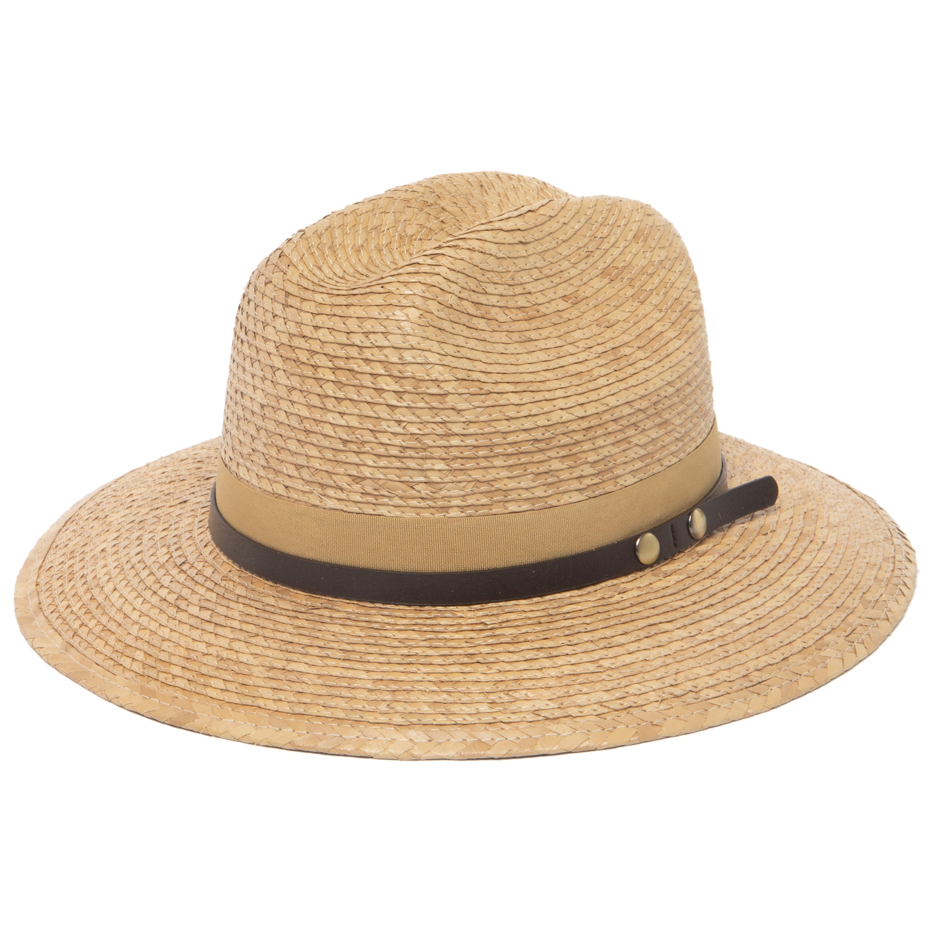 Men's Cattleman's Crease Fedora with Removable Band