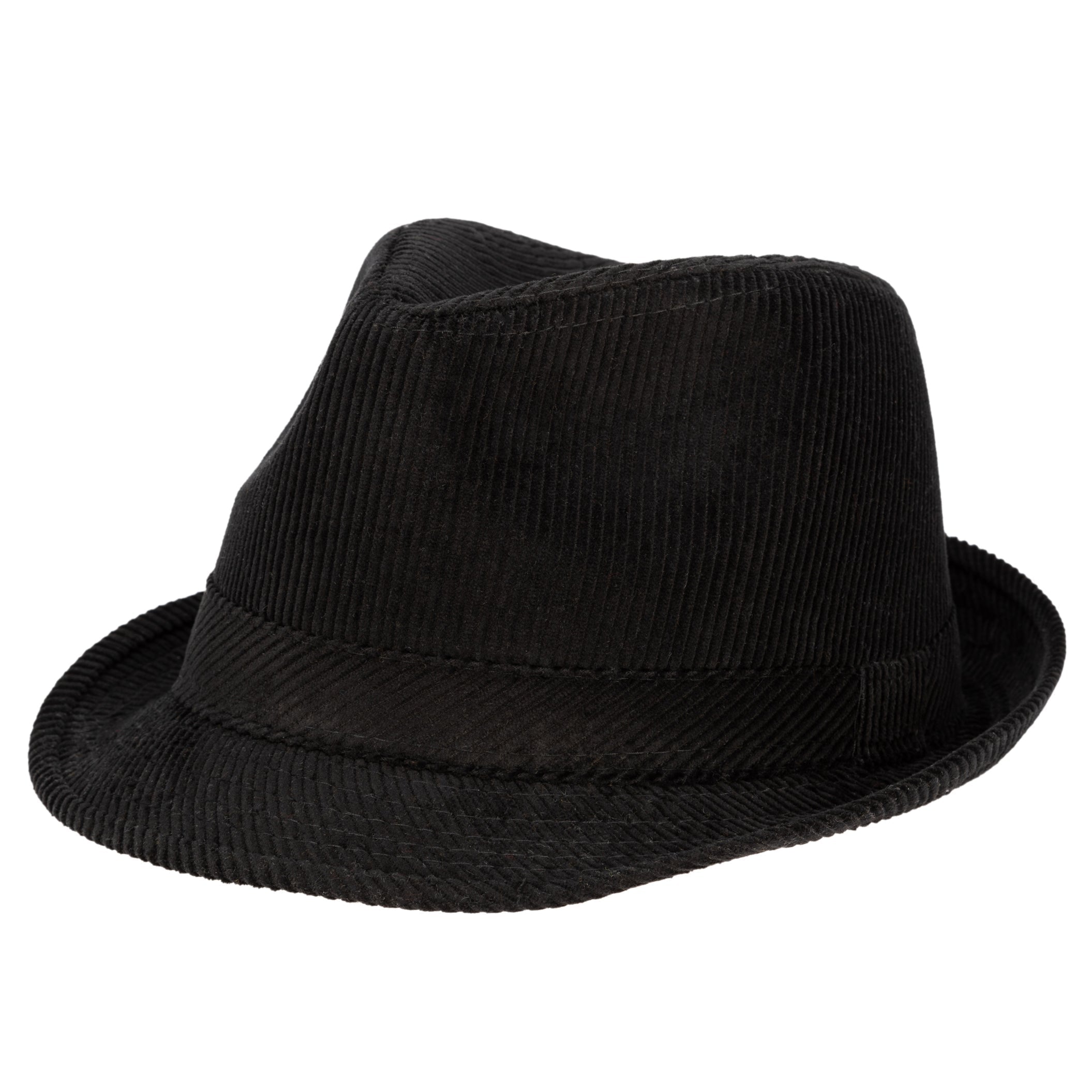 Men's Cut And Sew Corduroy Fedora