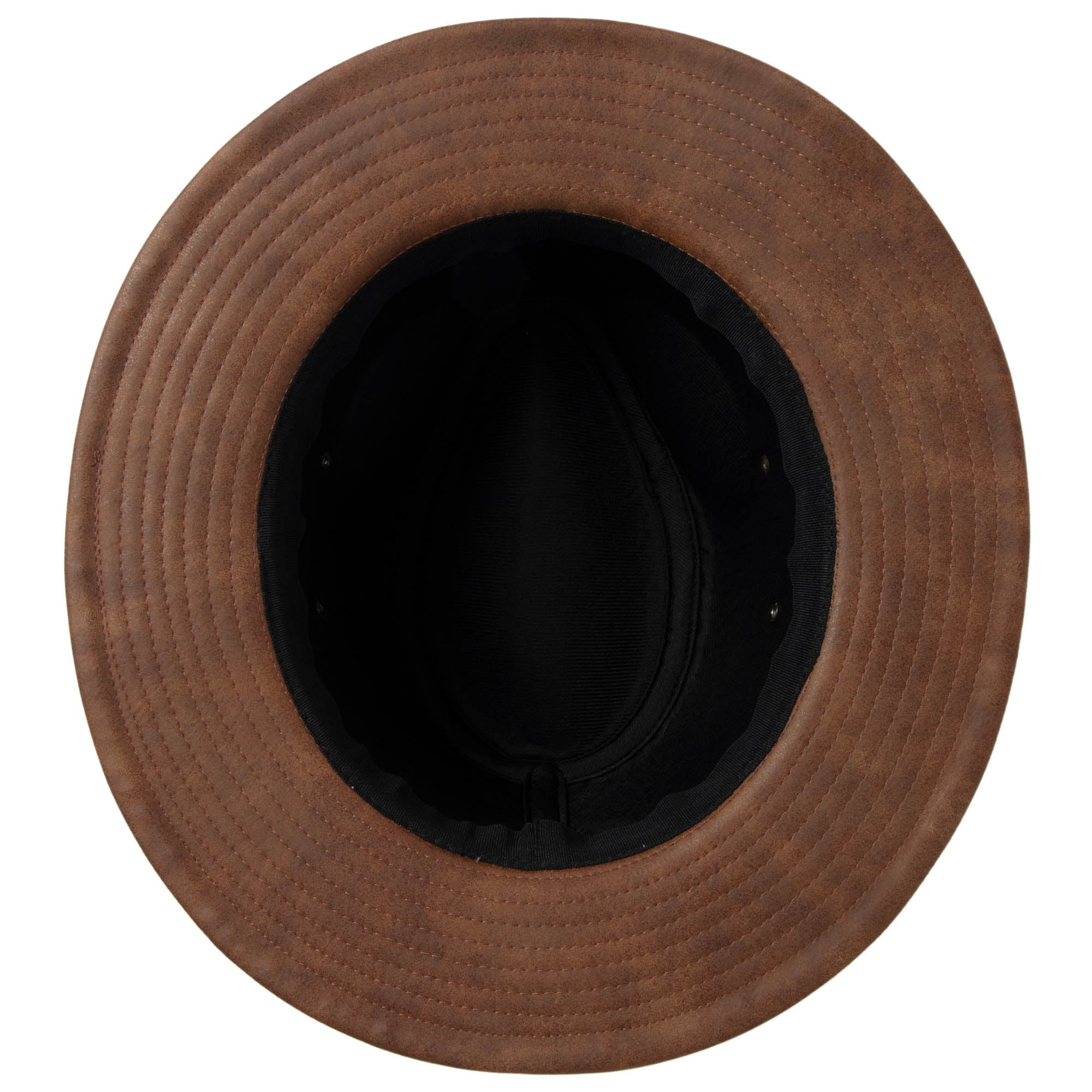 Men's Faux Felt Fedora with Matching Faux Leather Band 11 Men's Faux Felt Fedora with Matching Faux Leather Band