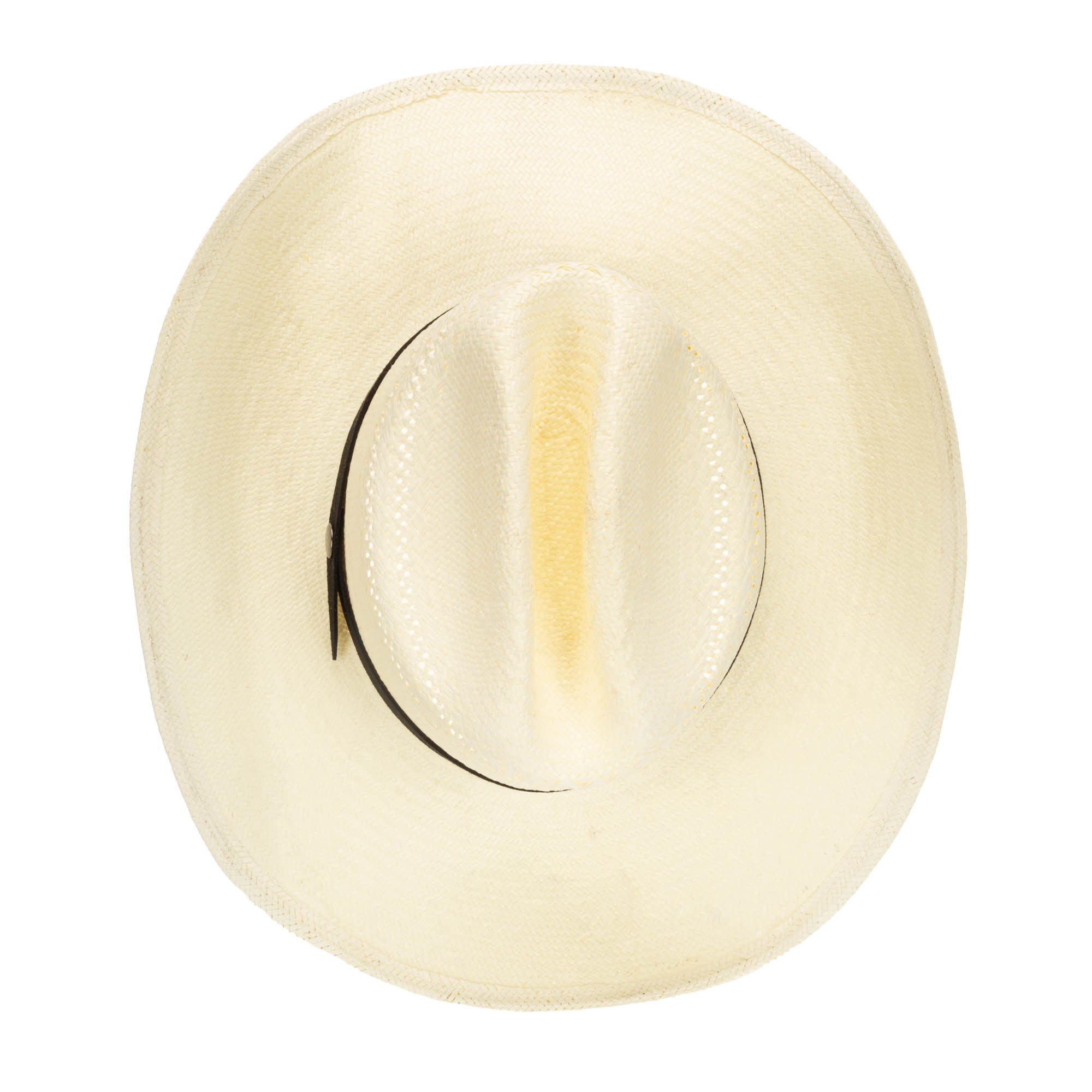 Mens Ivory Cowboy Hat with Cattleman's Crease 12 Mens Ivory Cowboy Hat with Cattleman's Crease