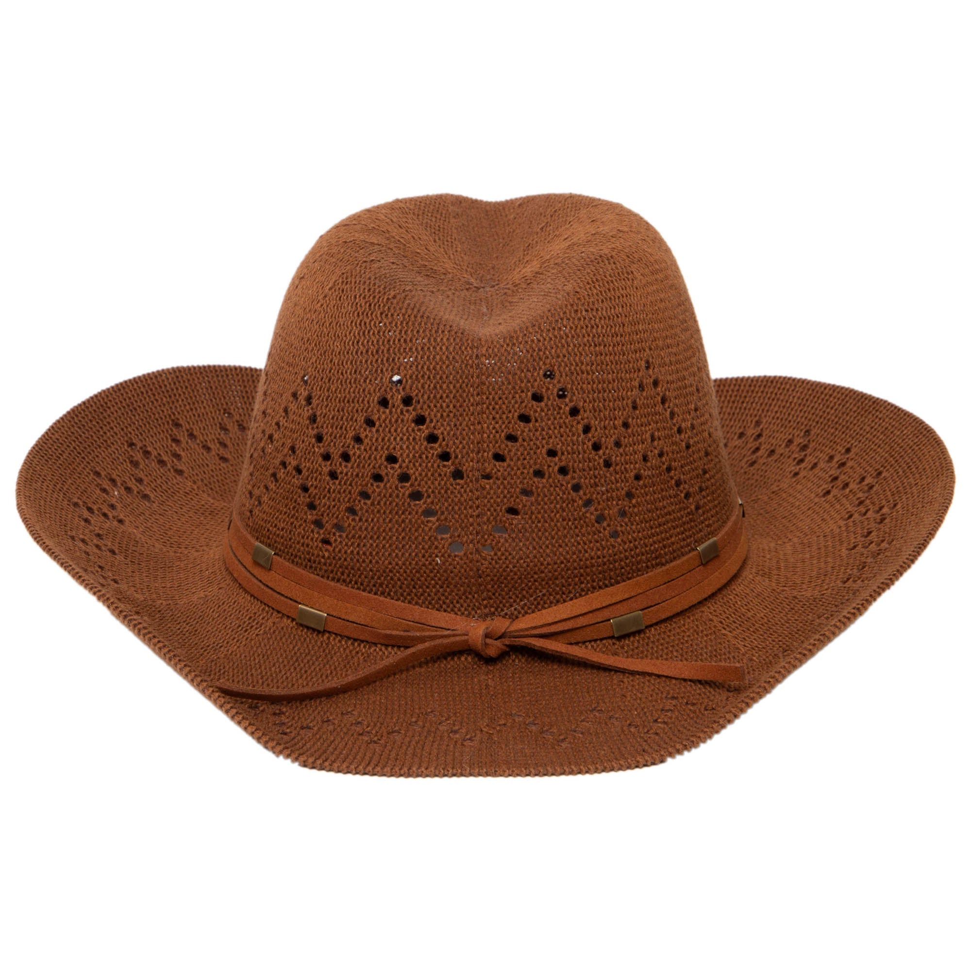 Nash - Ventilated Crown Cowboy with Wrapped Suede Band 9 Nash - Ventilated Crown Cowboy with Wrapped Suede Band