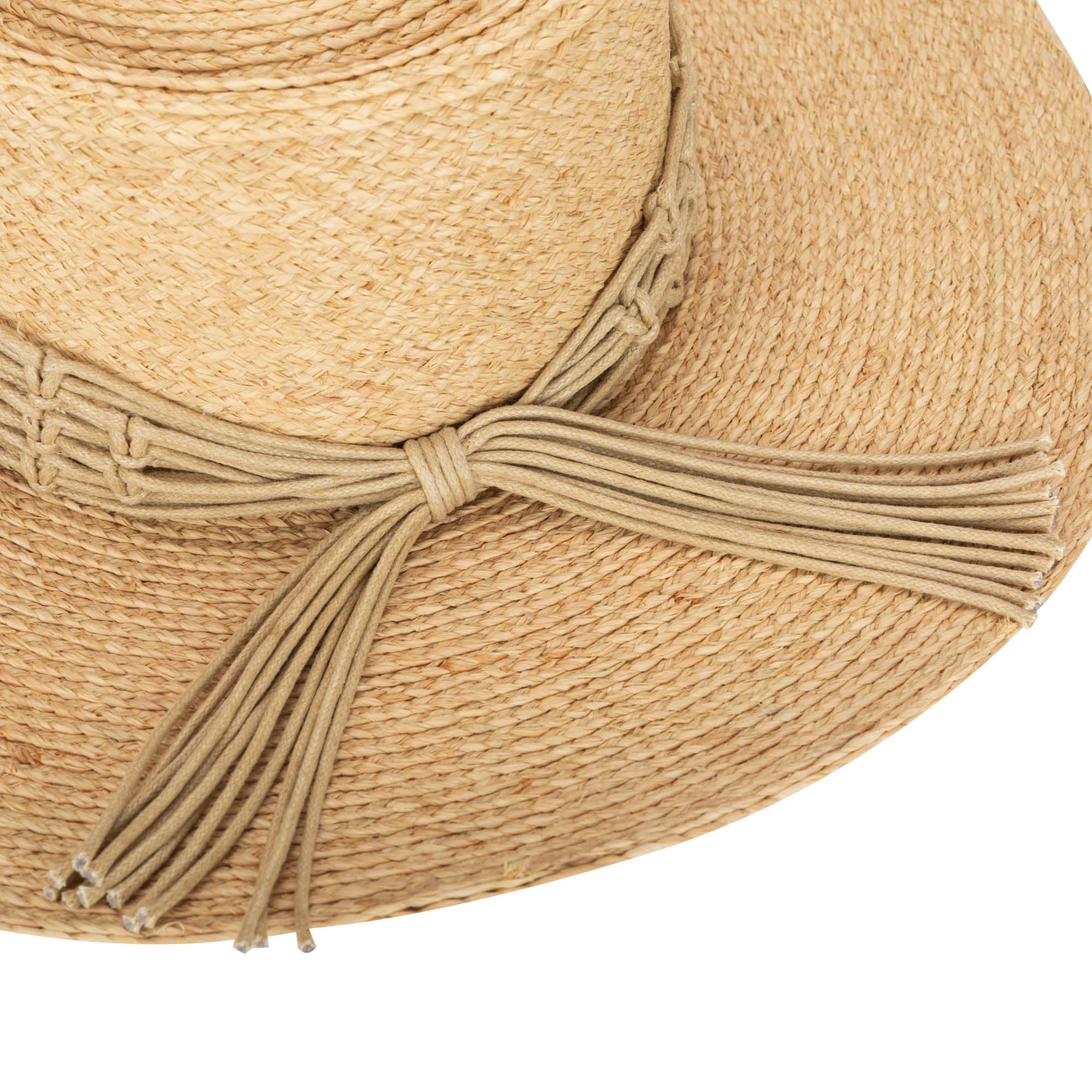 Sandy Beach - Women's Raffia Braided Telescope Boater 7 Sandy Beach - Women's Raffia Braided Telescope Boater