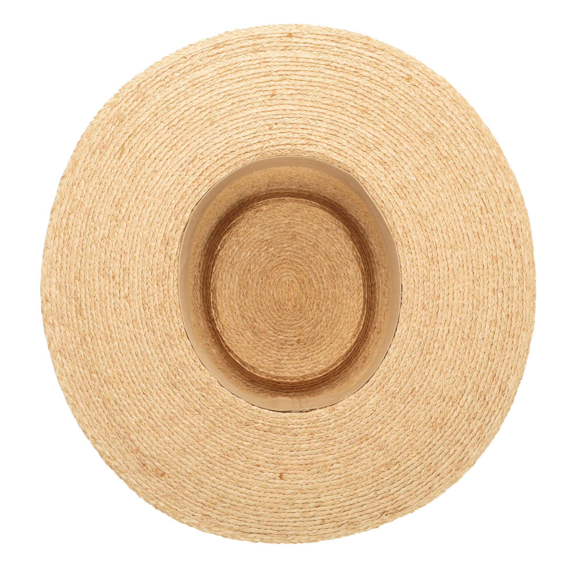 Sandy Beach - Women's Raffia Braided Telescope Boater 10 Sandy Beach - Women's Raffia Braided Telescope Boater