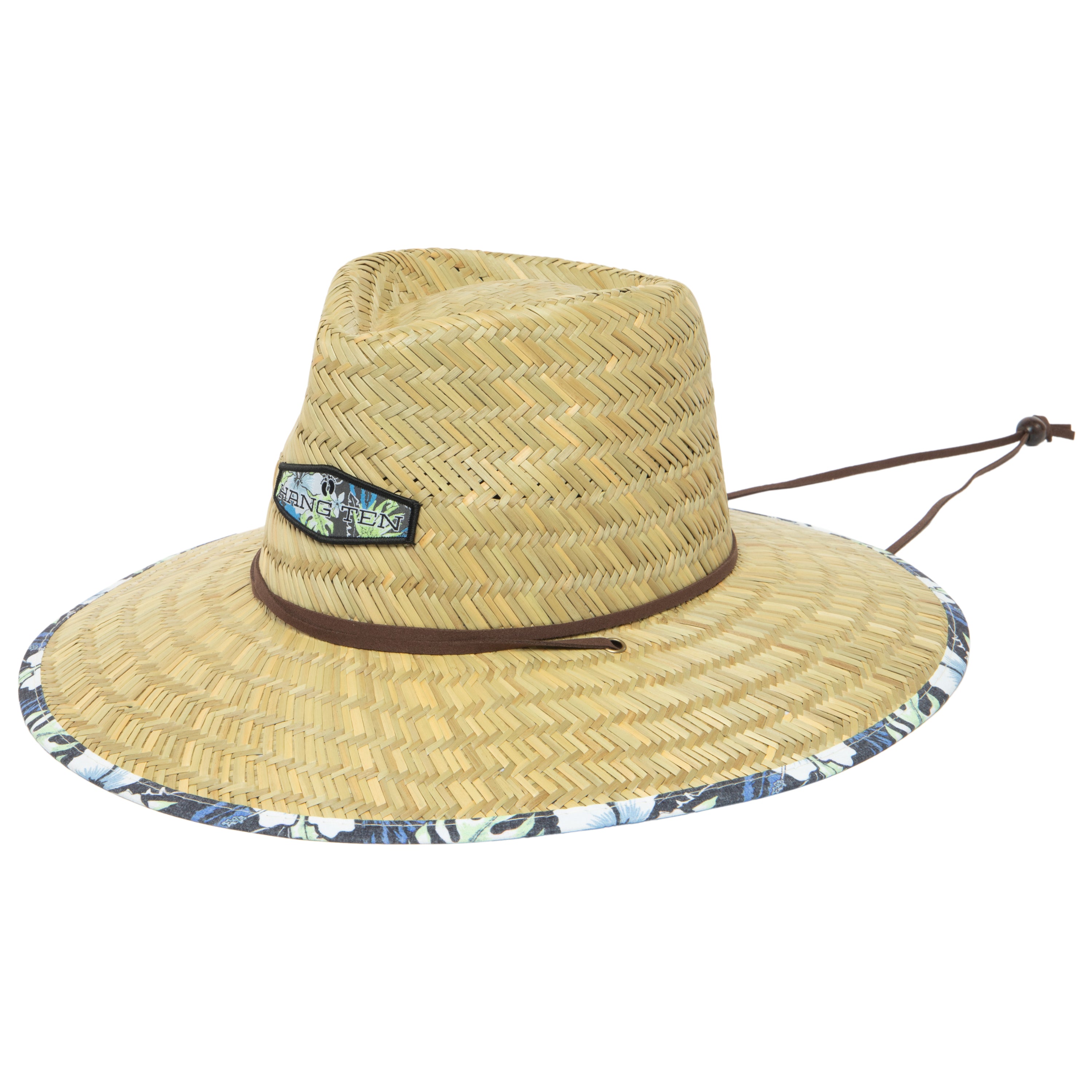 Shoots - Lifeguard Hat with Pinch Crown and Floral Print by Hang Ten