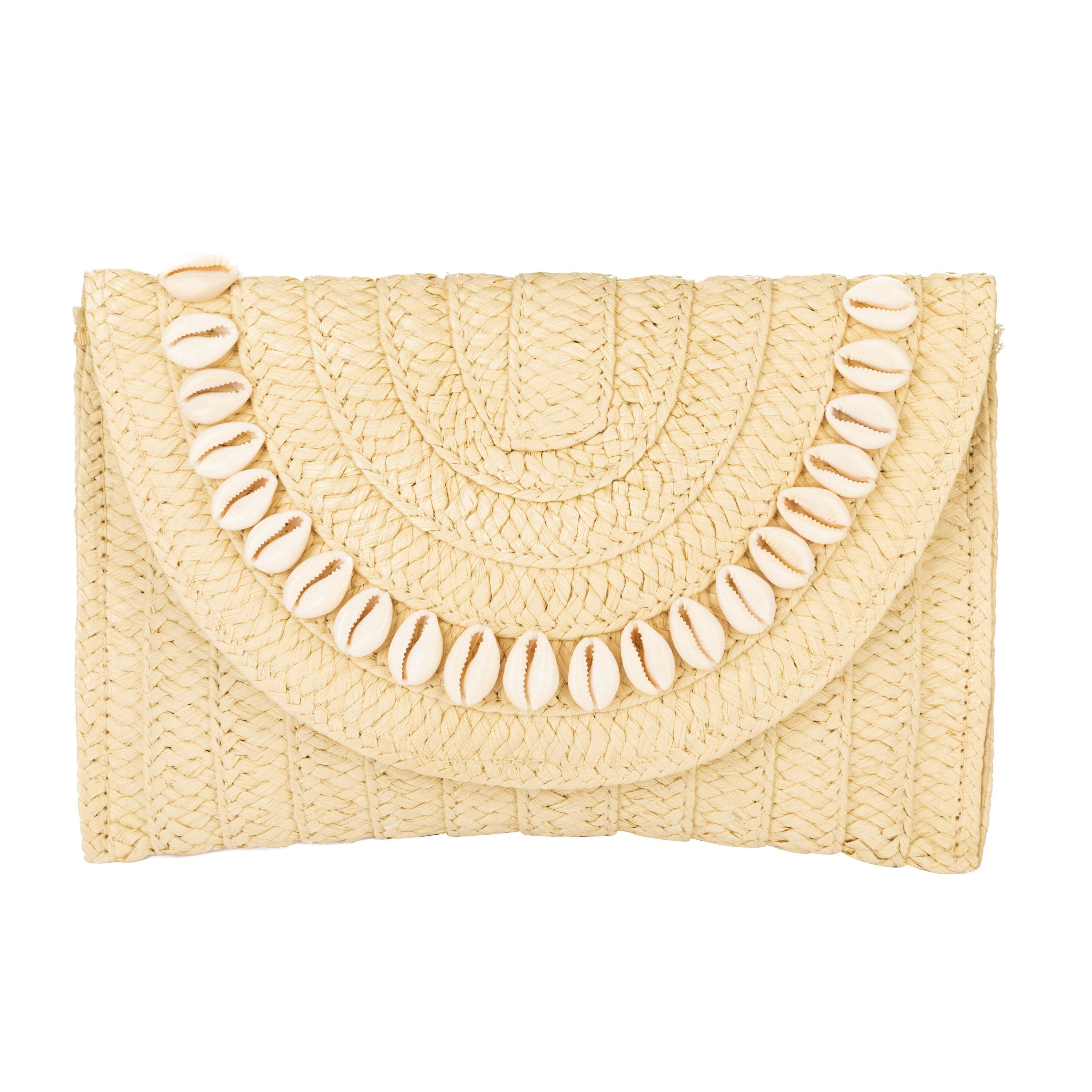 Sunny Braided Clutch