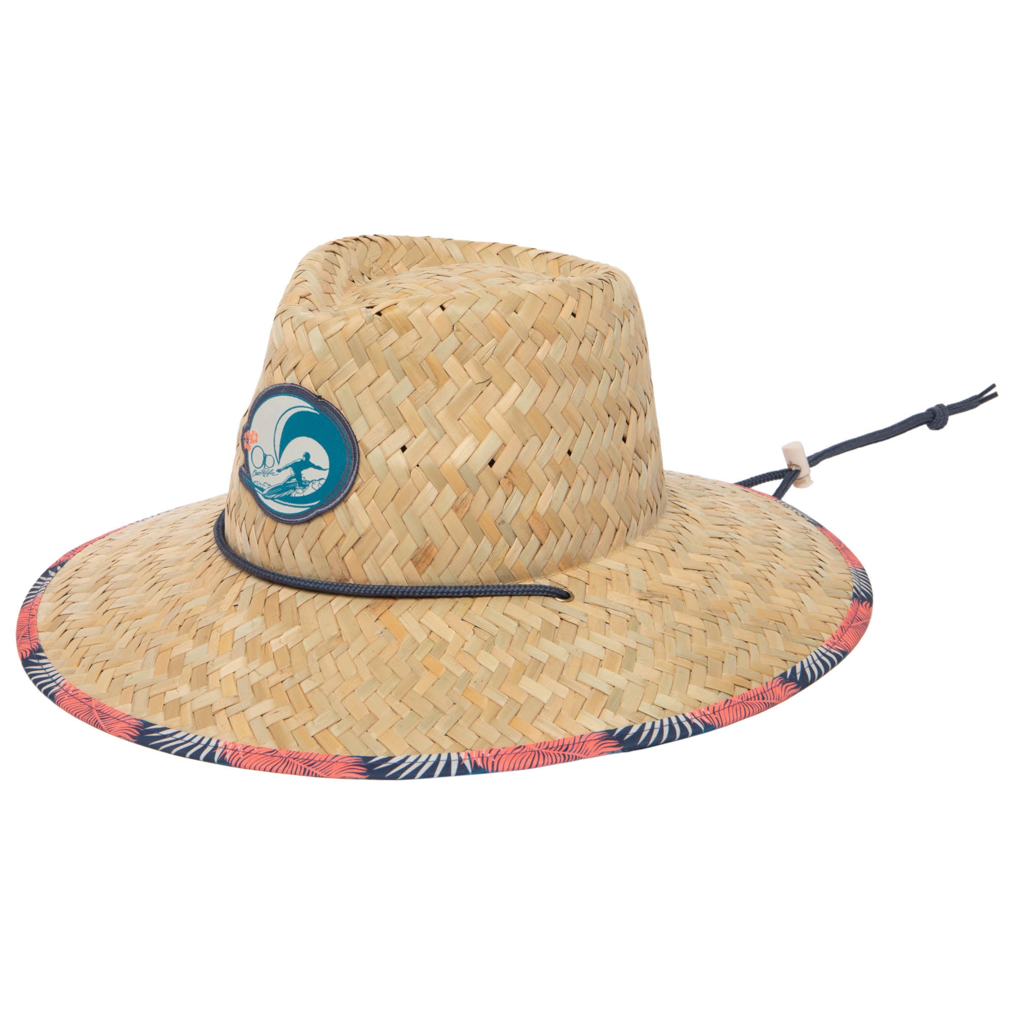 Wedge - Lifeguard Hat with Palm Leaf Print by Ocean Pacific