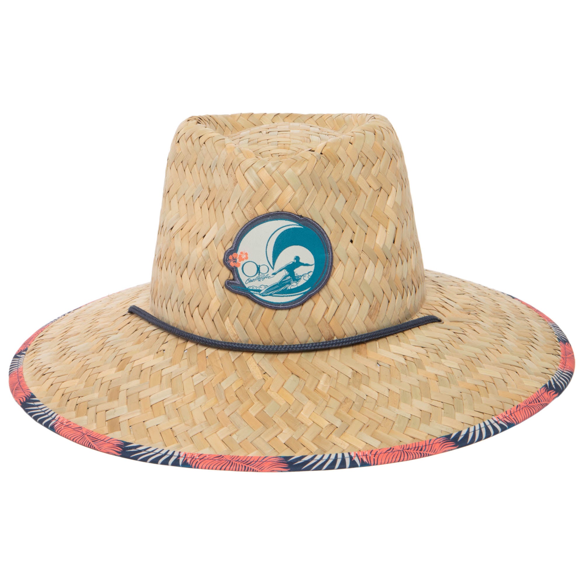 Wedge - Lifeguard Hat with Palm Leaf Print by Ocean Pacific 4 Wedge - Lifeguard Hat with Palm Leaf Print by Ocean Pacific
