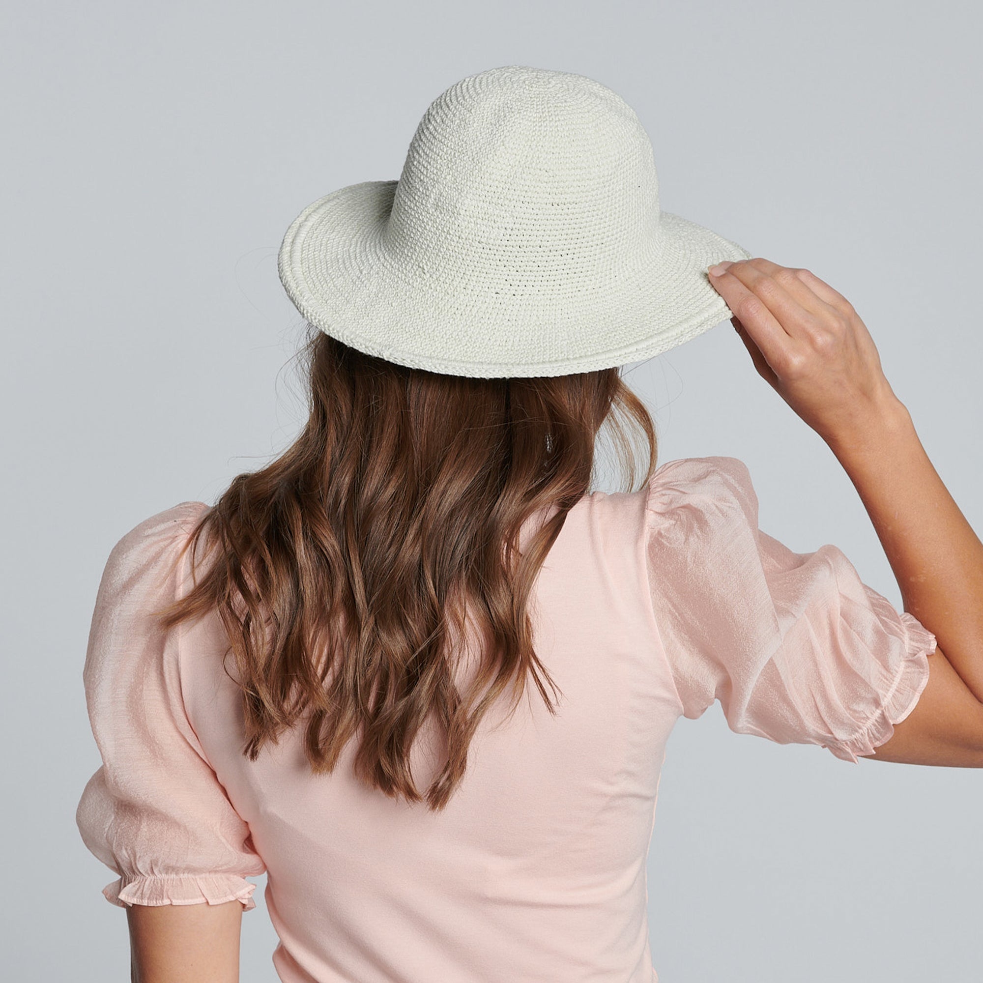 Women's Crocheted Brim Hat 20 Women's Crocheted Brim Hat