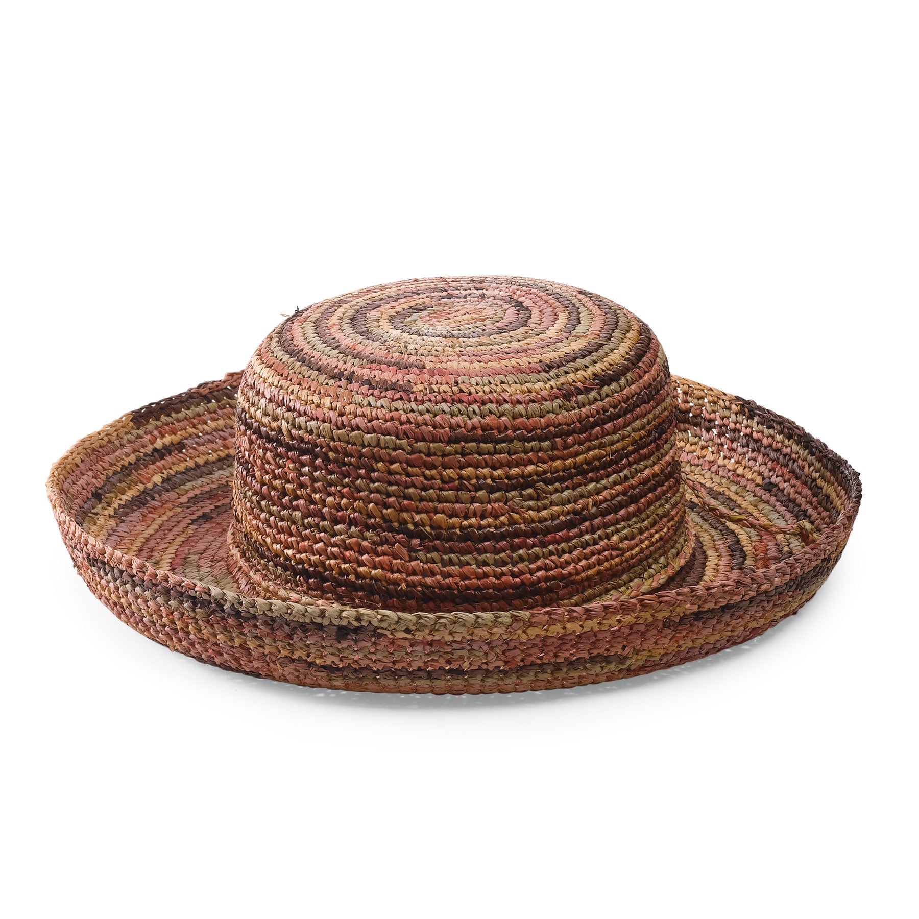Women's Crocheted Raffia Kettle Brim Hat 10 Women's Crocheted Raffia Kettle Brim Hat