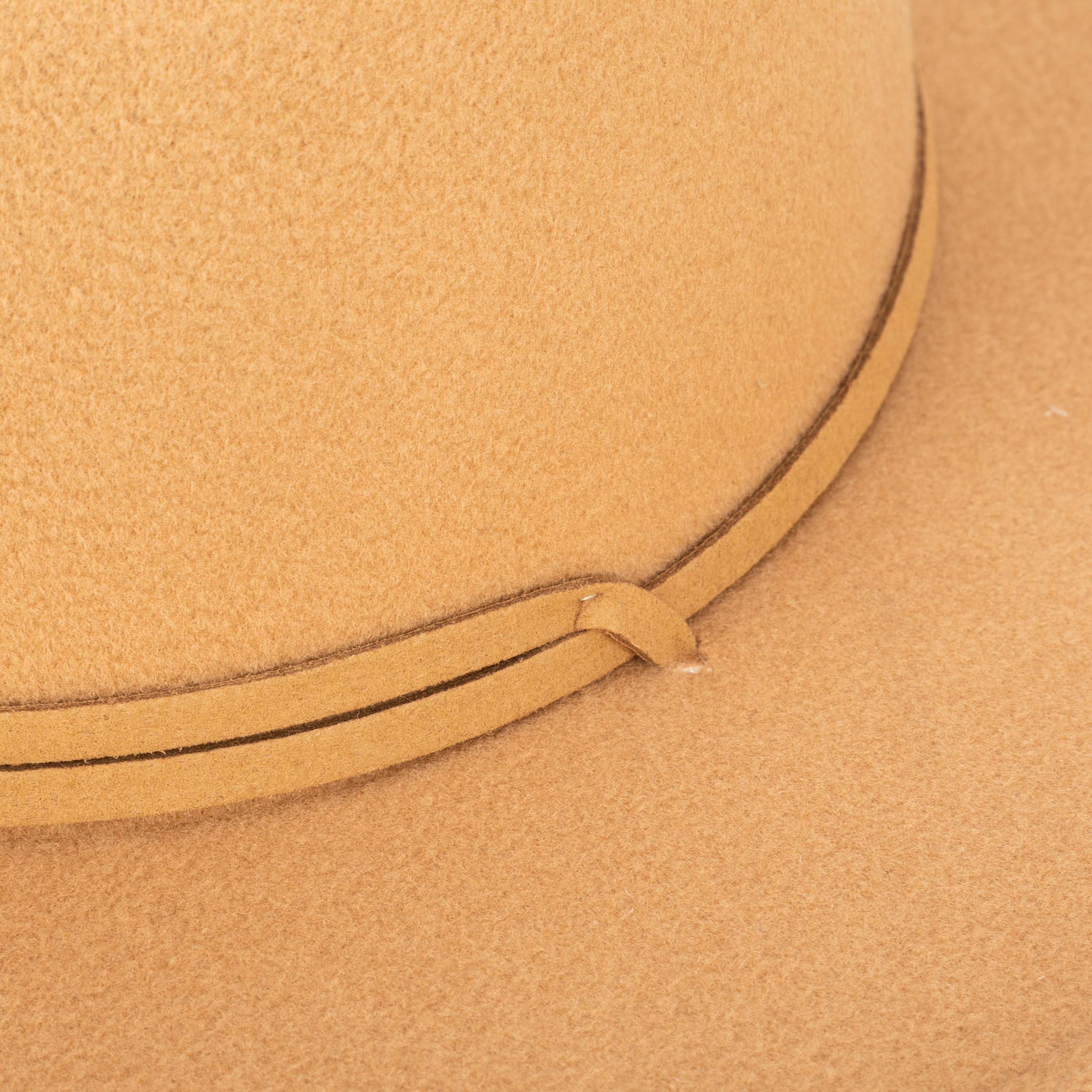 Women's Faux Felt Boater W/ Faux Leather Chin Cord 24 Women's Faux Felt Boater W/ Faux Leather Chin Cord