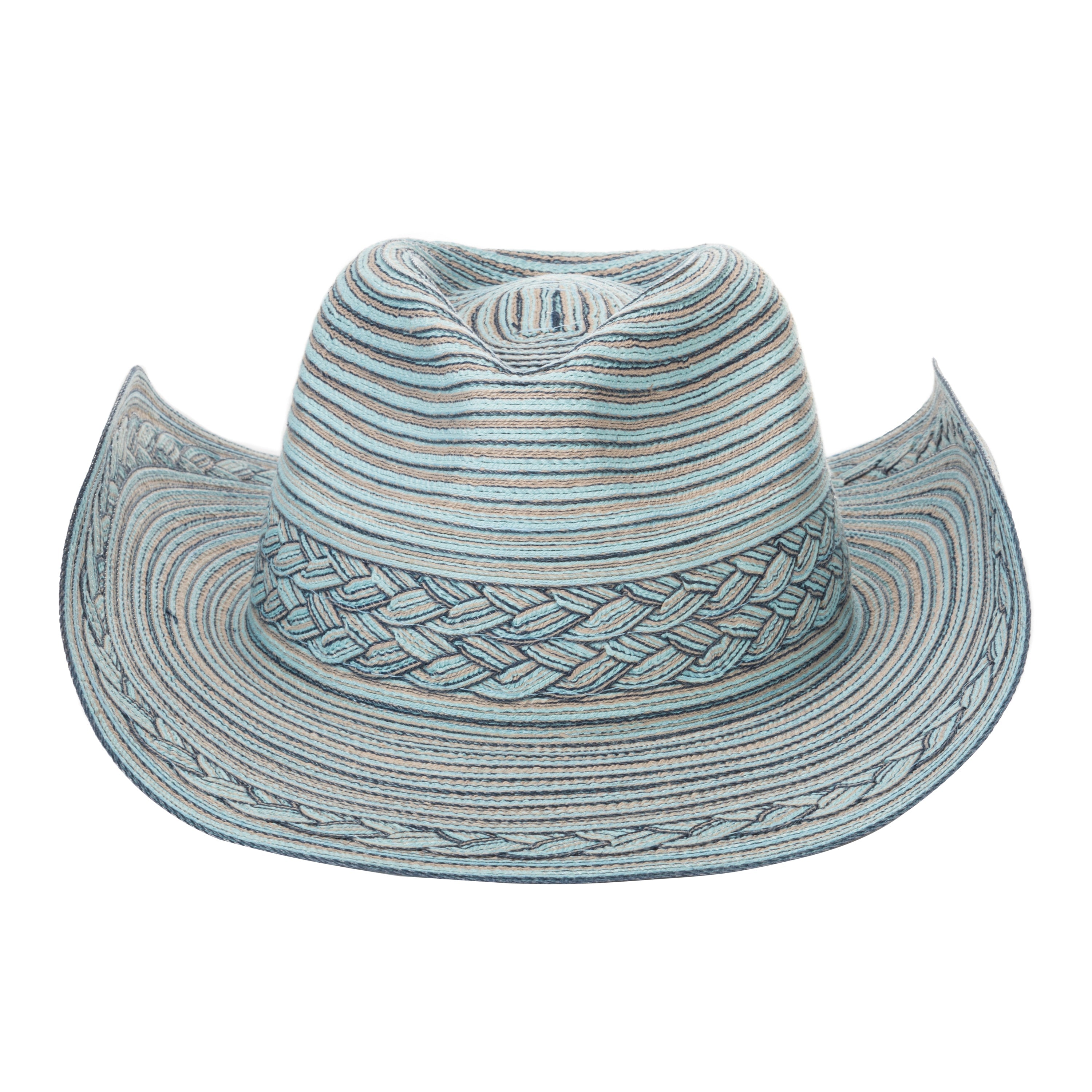 Women's Mixed Braid Cowboy With Braid Insets 14 Women's Mixed Braid Cowboy With Braid Insets