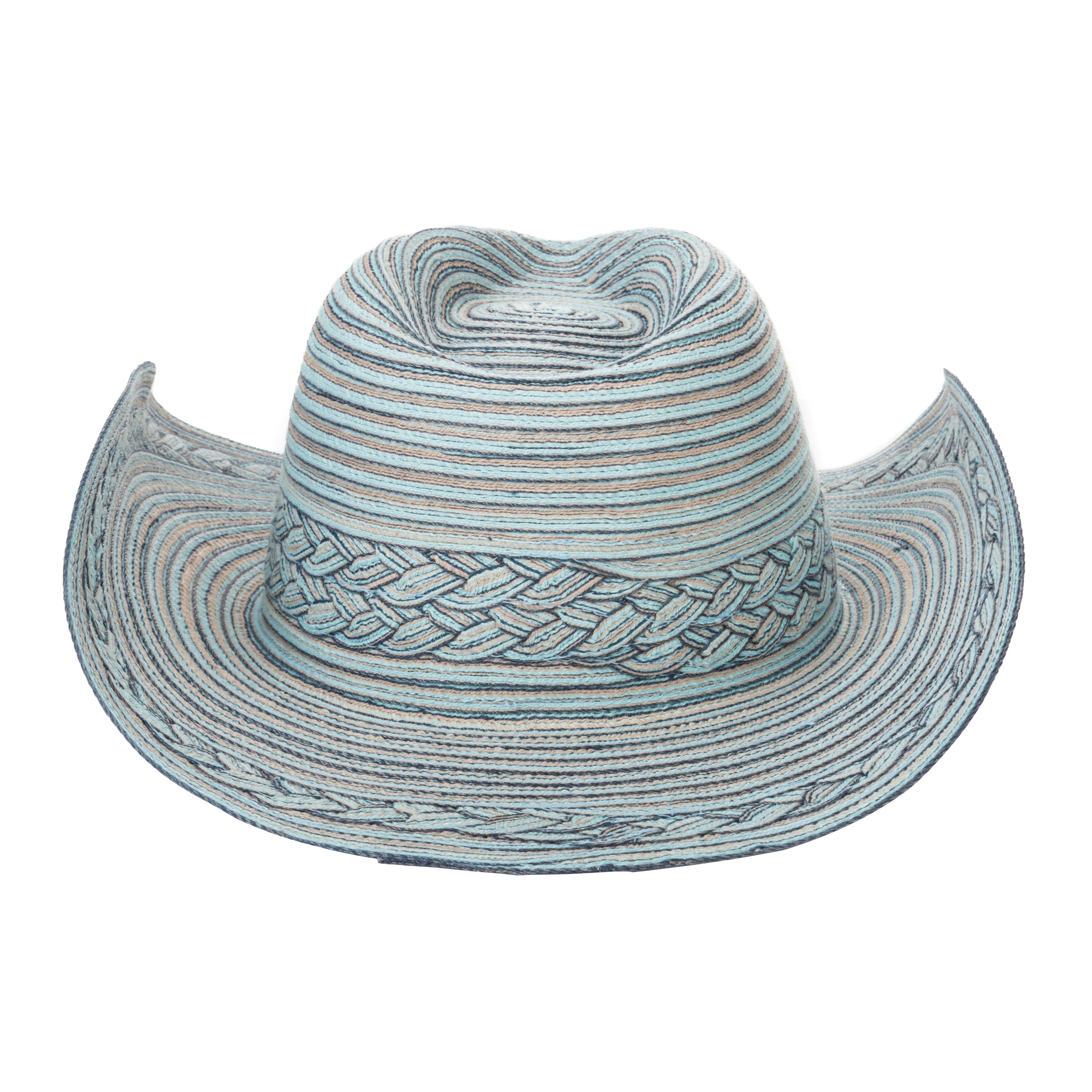 Women's Mixed Braid Cowboy With Braid Insets 15 Women's Mixed Braid Cowboy With Braid Insets