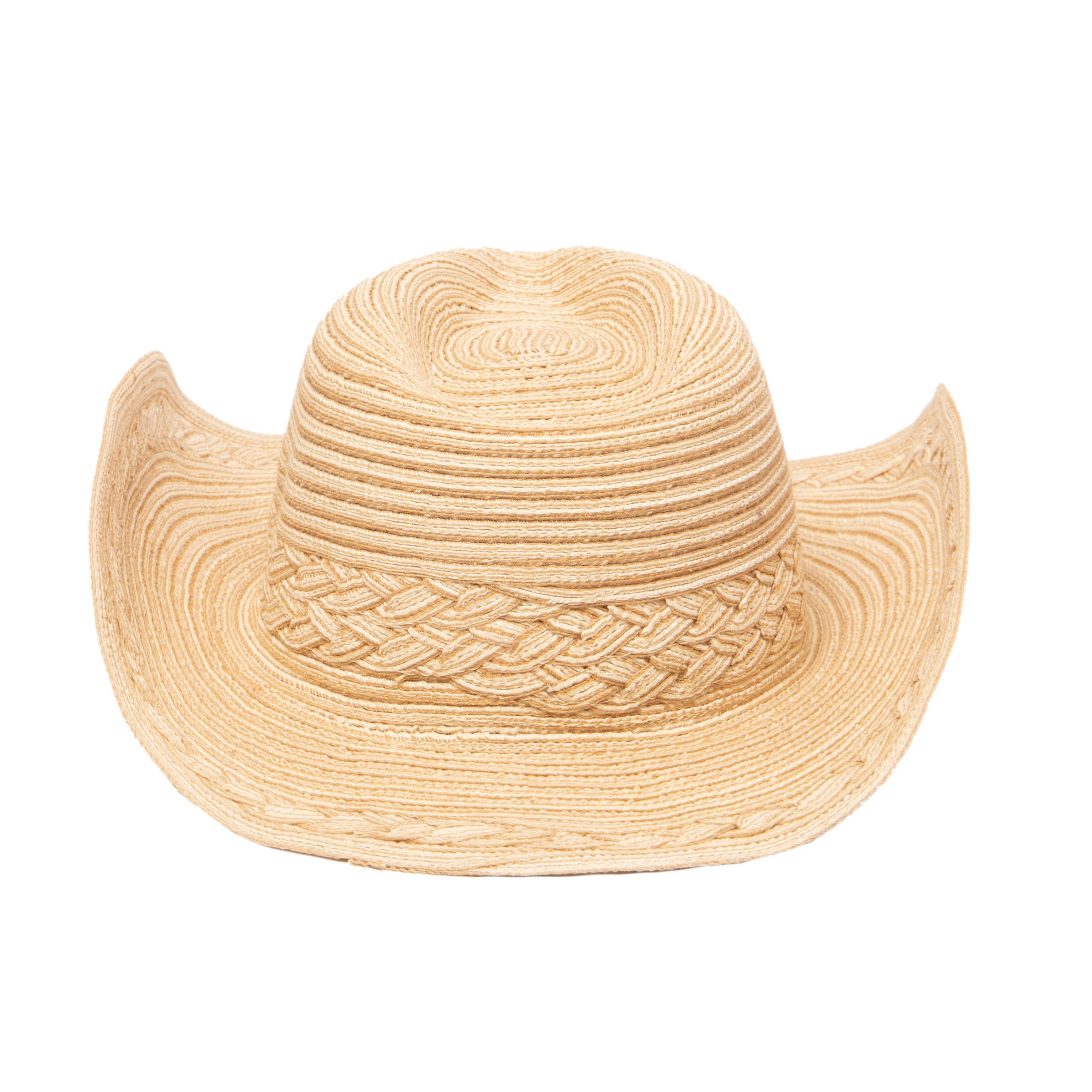 Women's Mixed Braid Cowboy With Braid Insets 7 Women's Mixed Braid Cowboy With Braid Insets