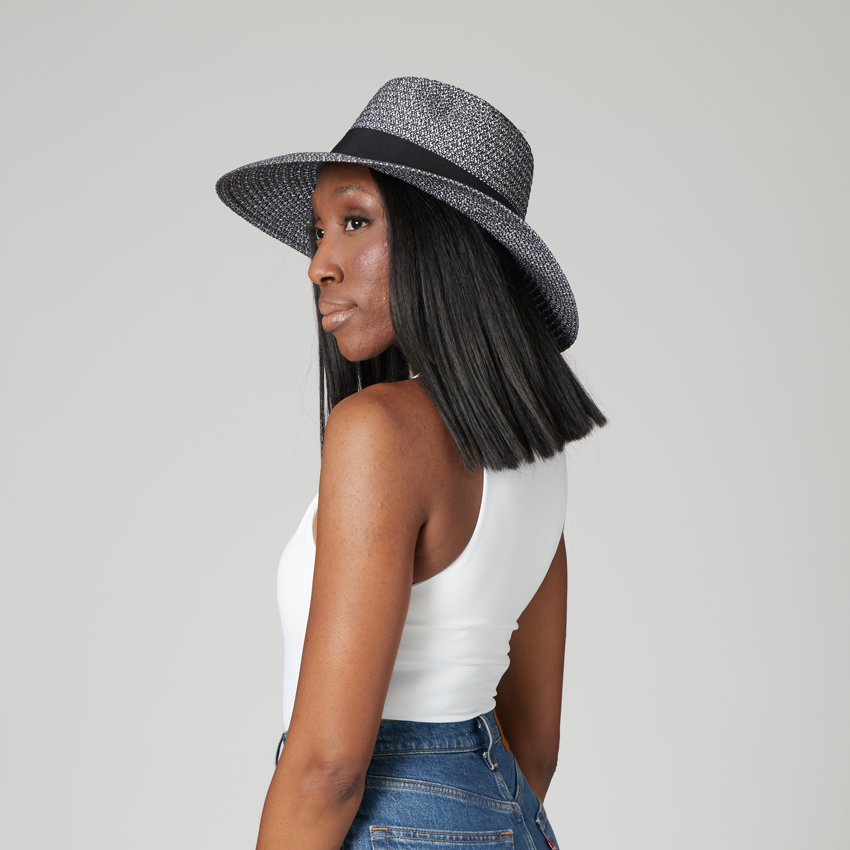 Women's Mixed Ultrabraid Fedora 4 Women's Mixed Ultrabraid Fedora