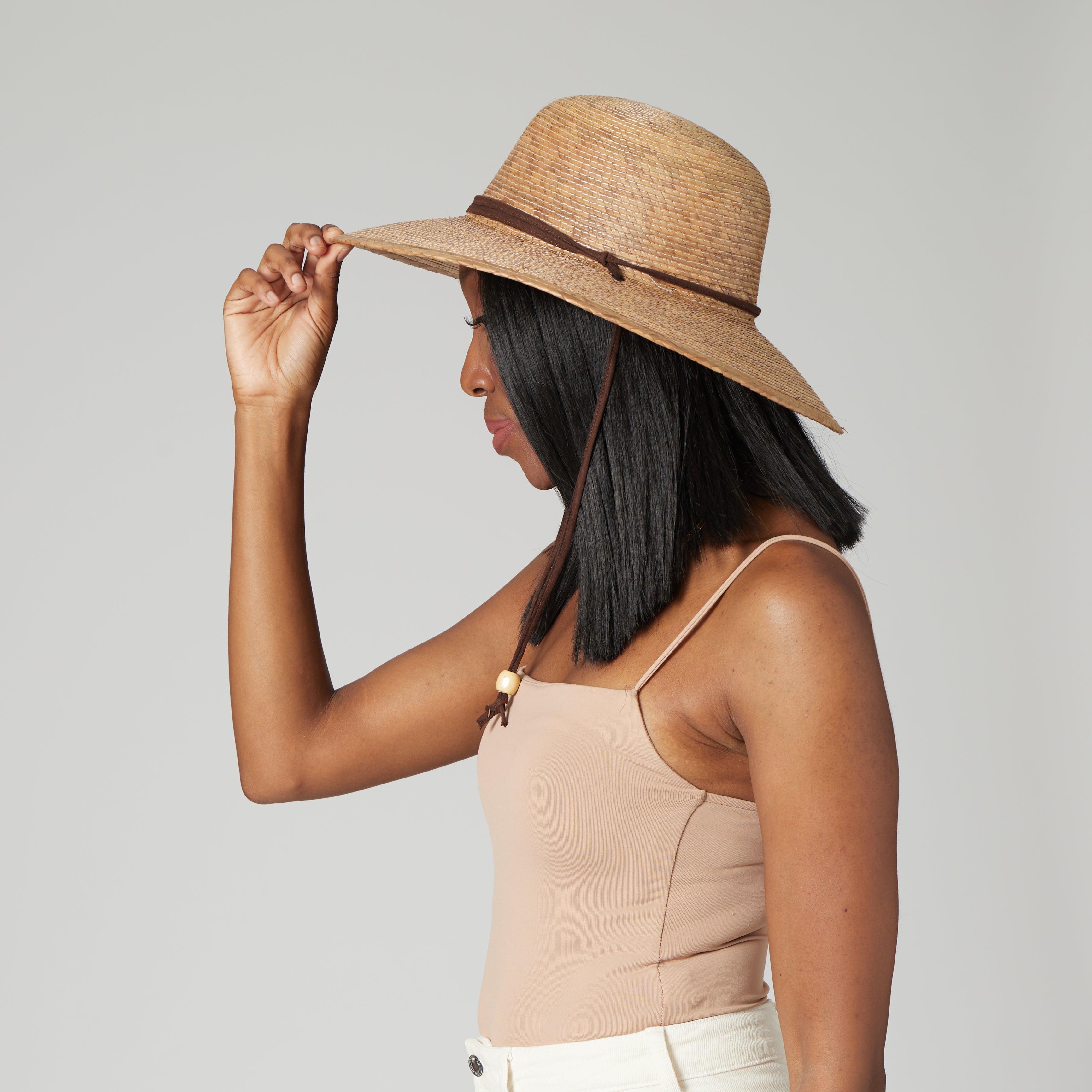 Women's Palm Braid Garden Hat 8 Women's Palm Braid Garden Hat