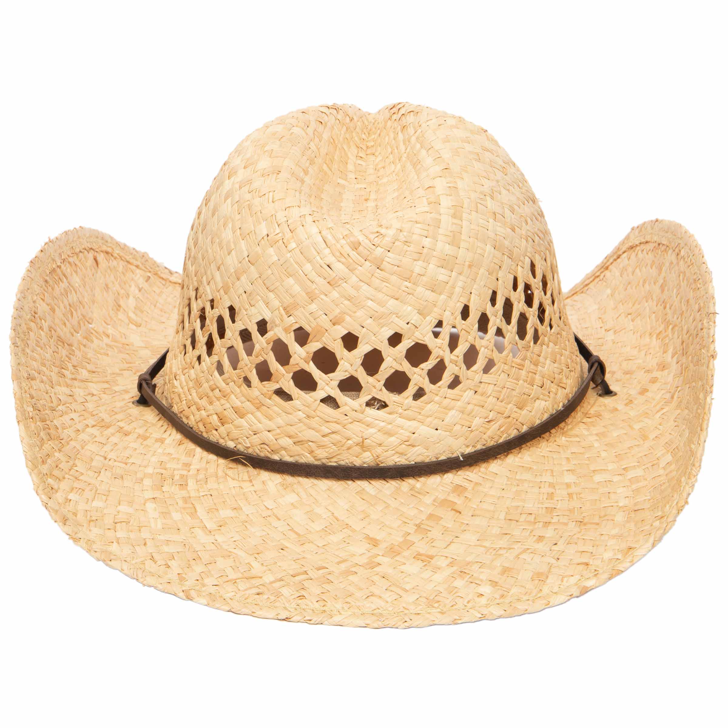 Women's Raffia Cowboy Hat 3 Women's Raffia Cowboy Hat