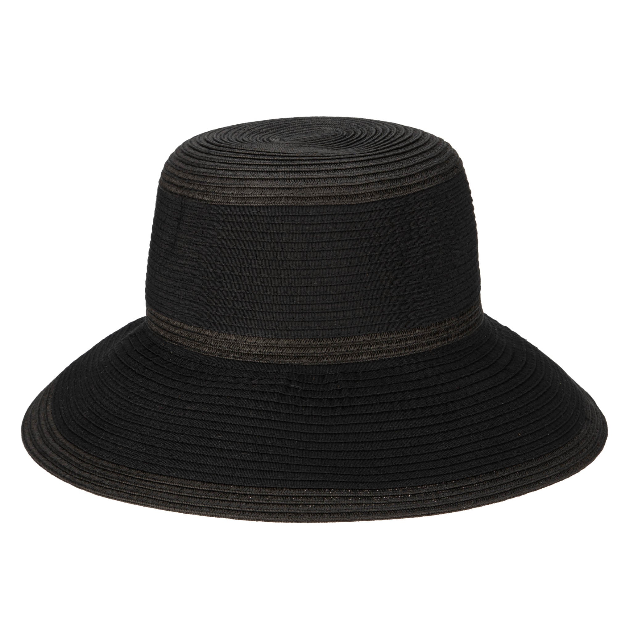 Women's Ribbon & Braided Bucket Hat