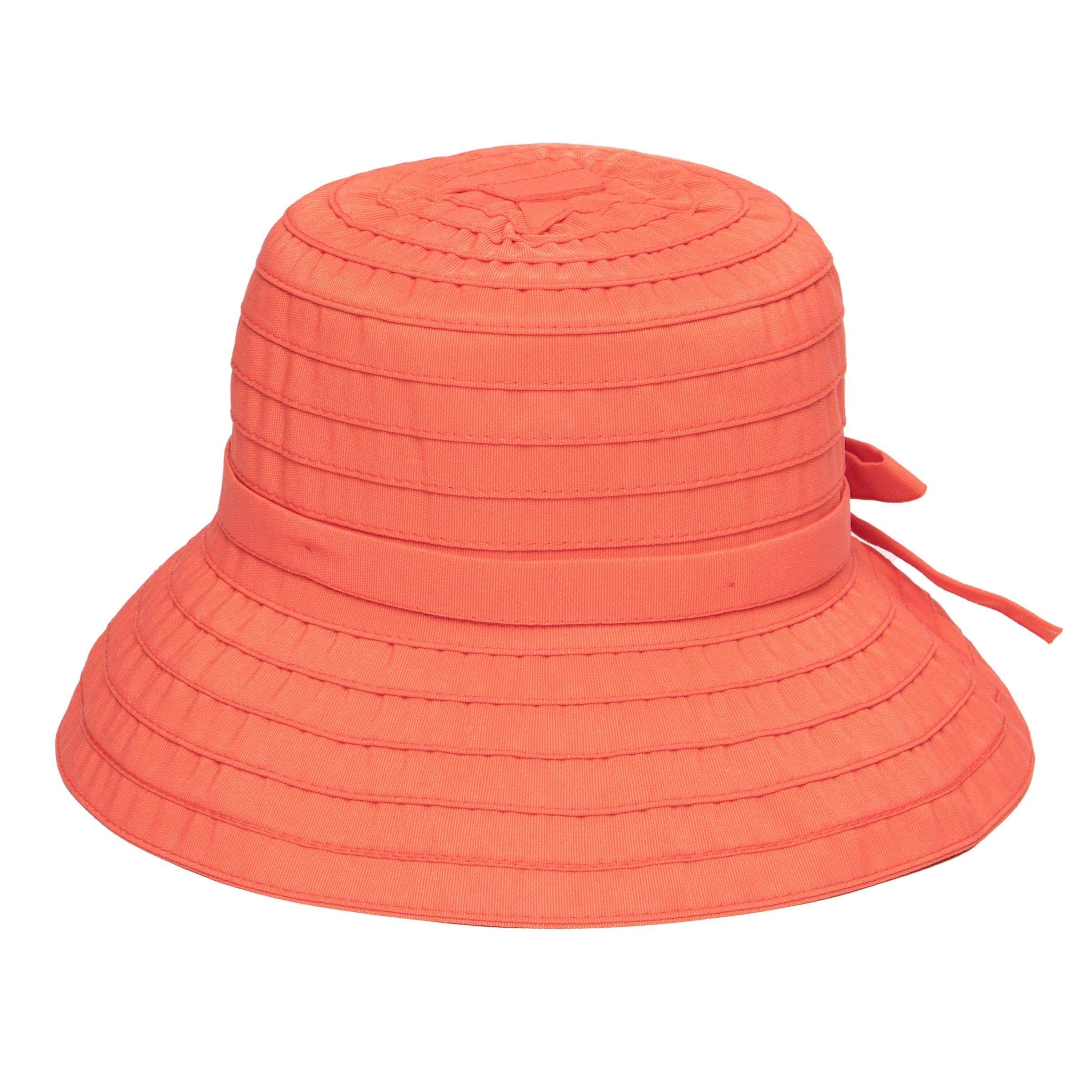 Women's ribbon bucket with adjustable tie 12 Women's ribbon bucket with adjustable tie