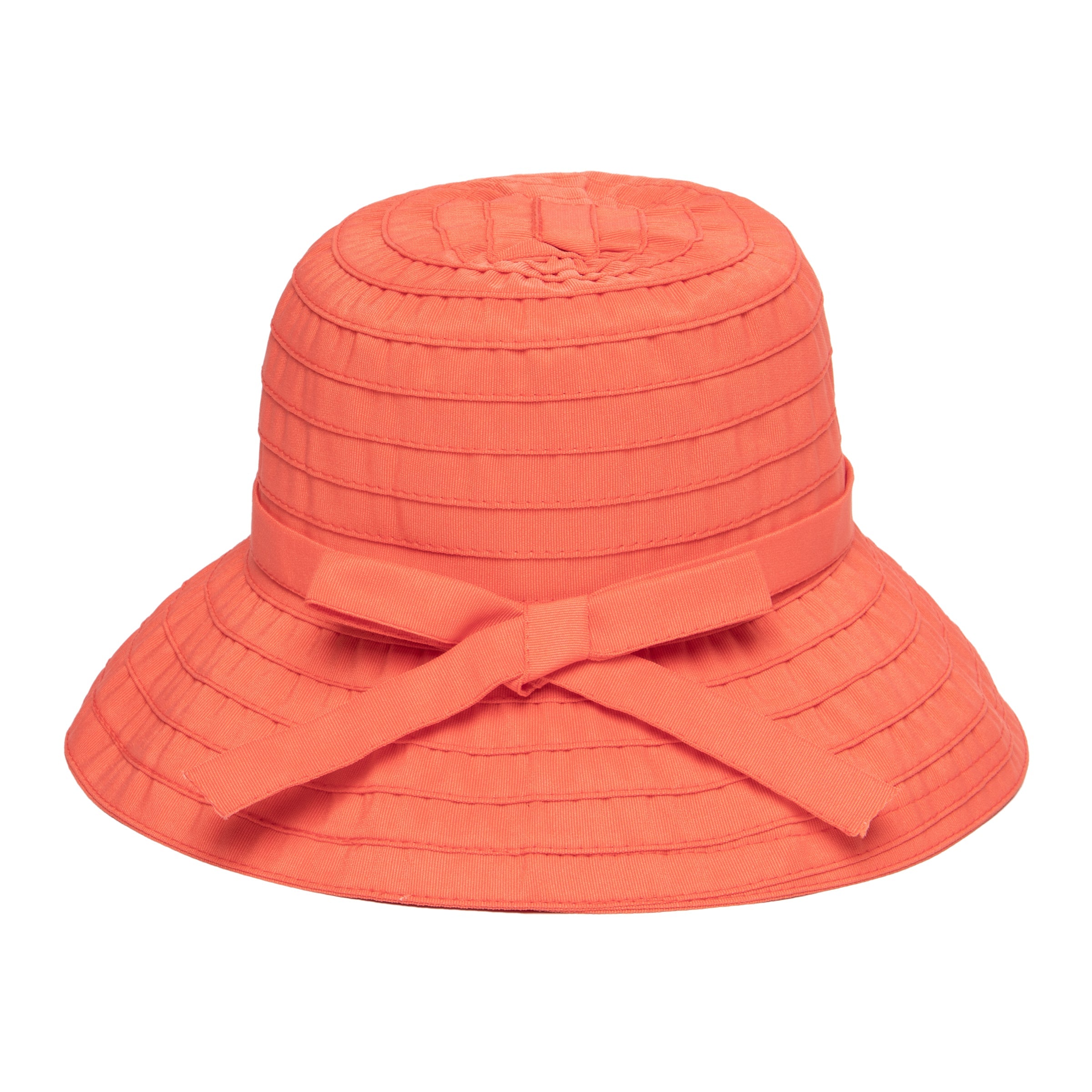 Women's ribbon bucket with adjustable tie 6 Women's ribbon bucket with adjustable tie