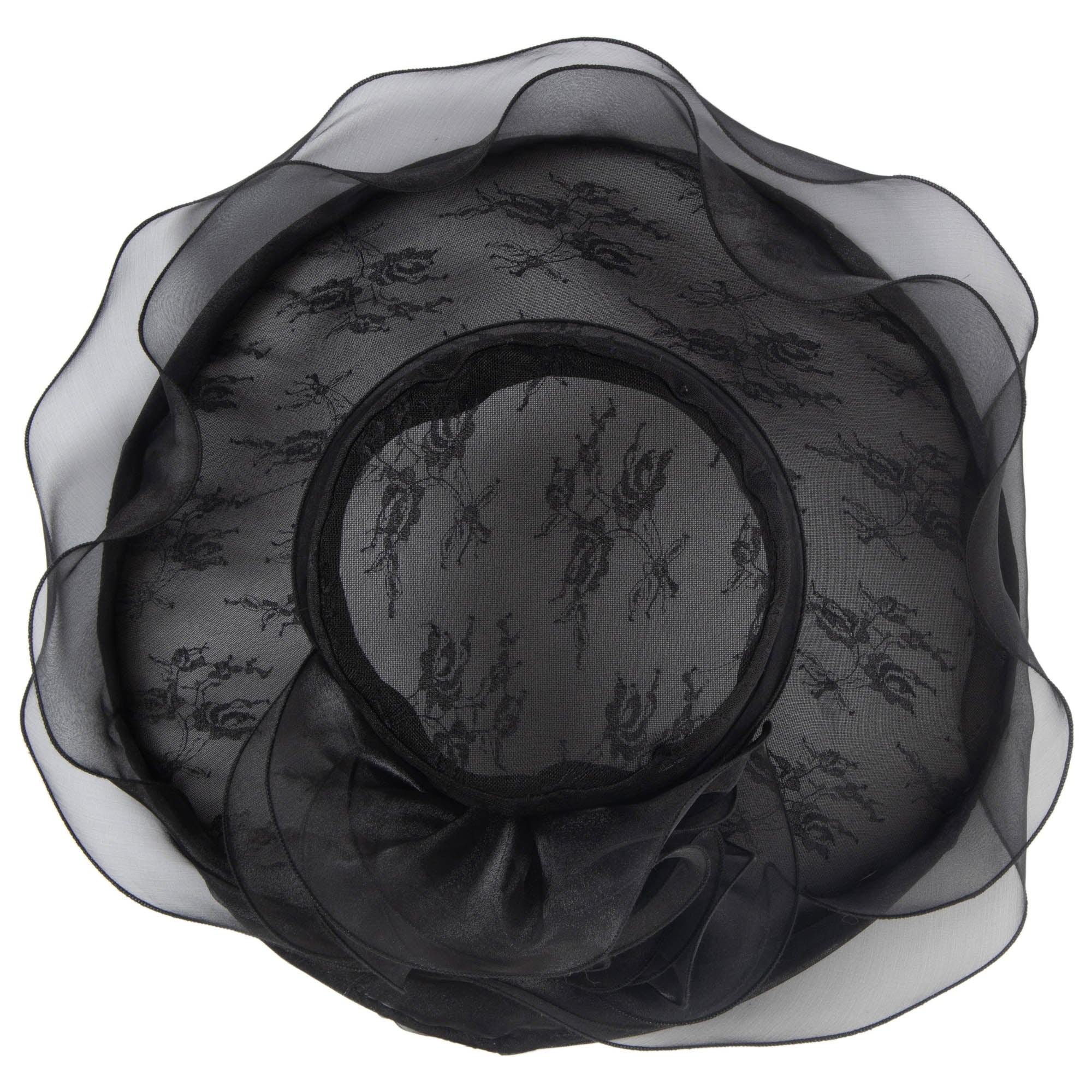 Women's Stiff Mesh Organza Dress Hat 6 Women's Stiff Mesh Organza Dress Hat