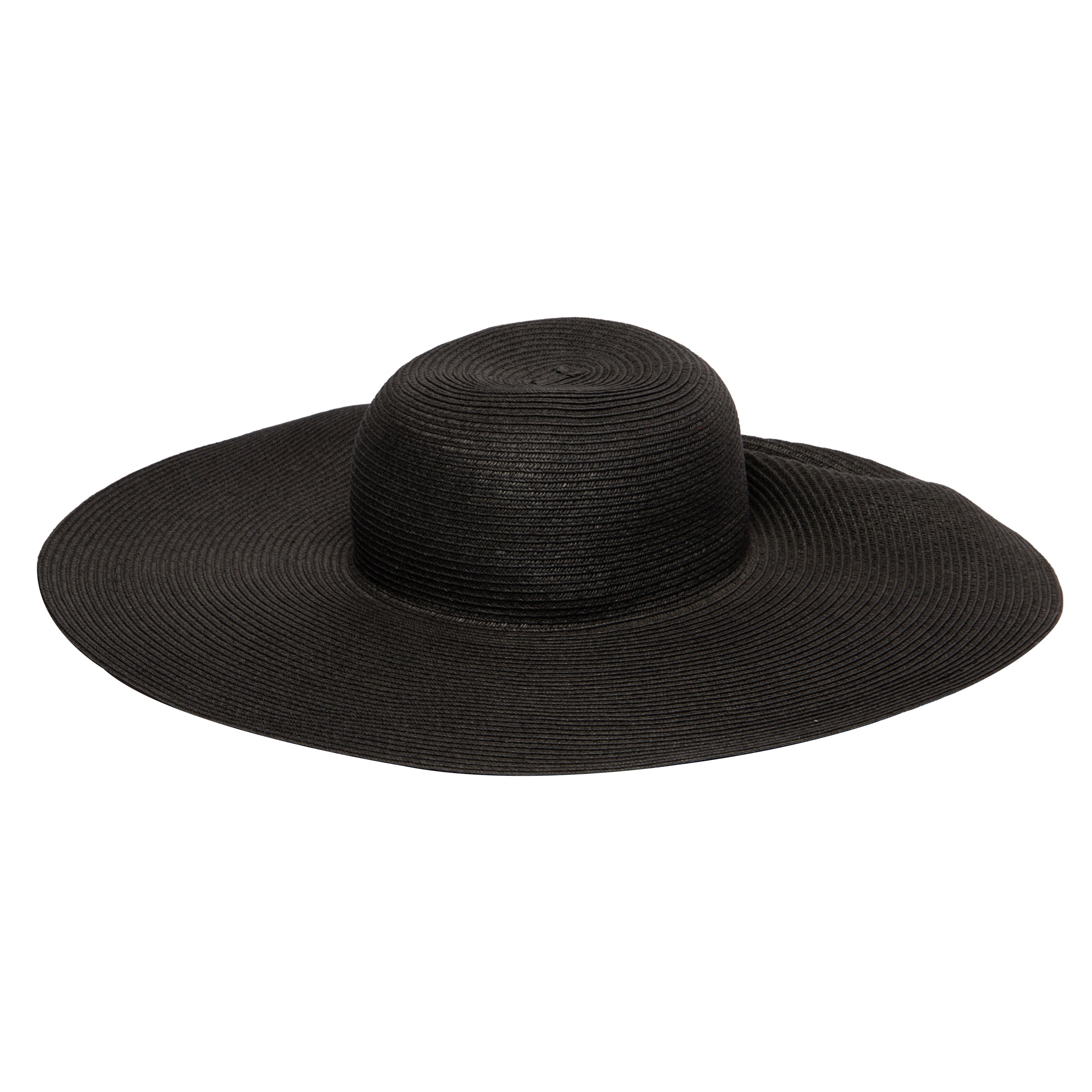 Women's Ultrabraid Back Knot Floppy Hat 23 Black