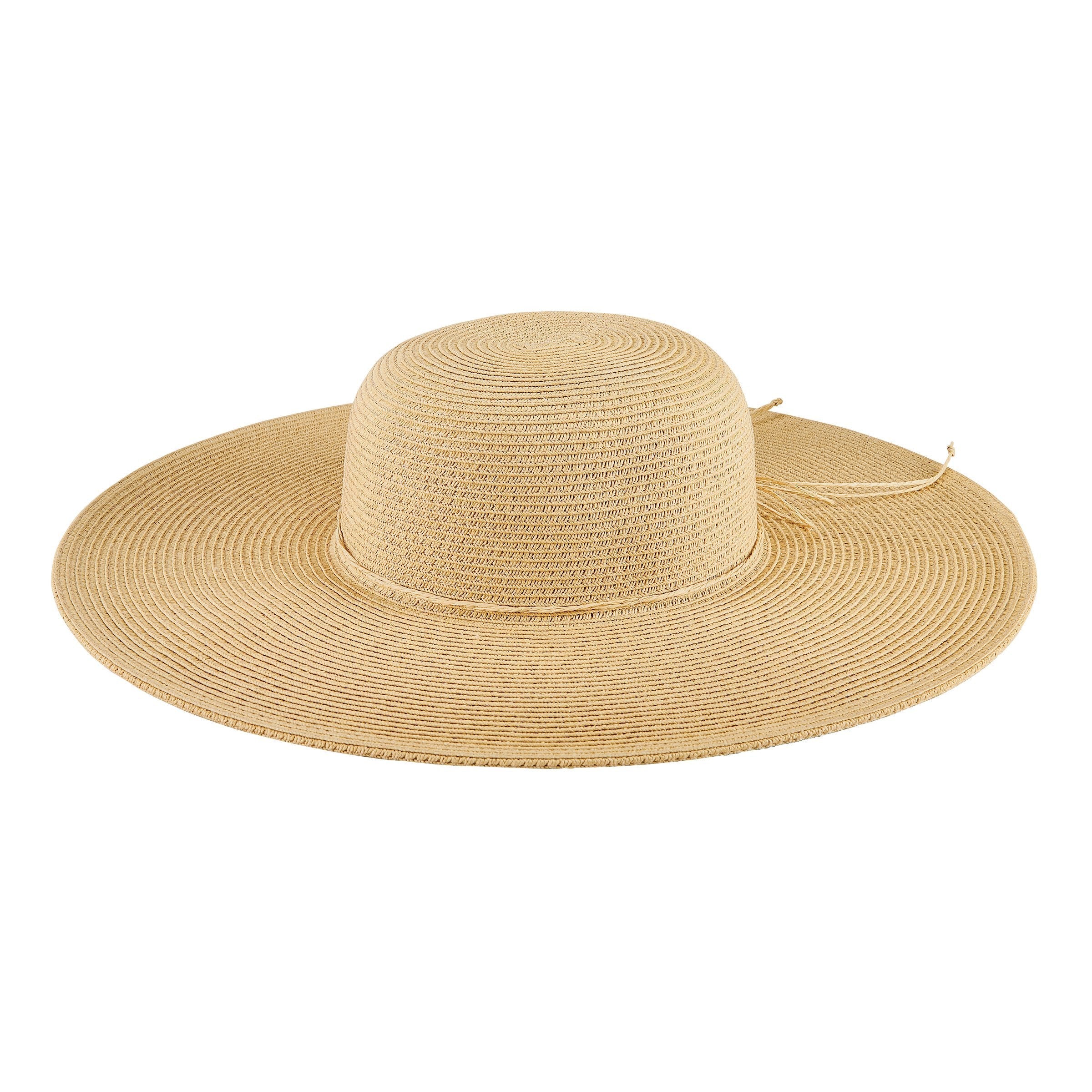 Women's Water Repellent Floppy Hat with Tie