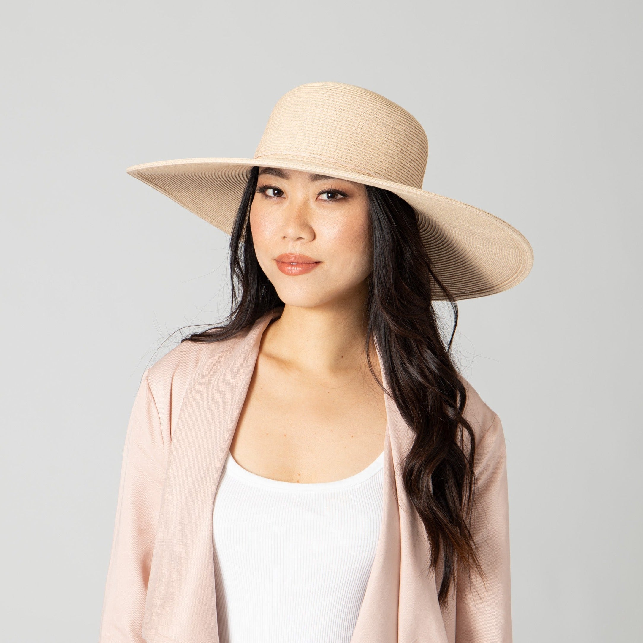 Women's Water Repellent Floppy Hat with Tie 12 Women's Water Repellent Floppy Hat with Tie