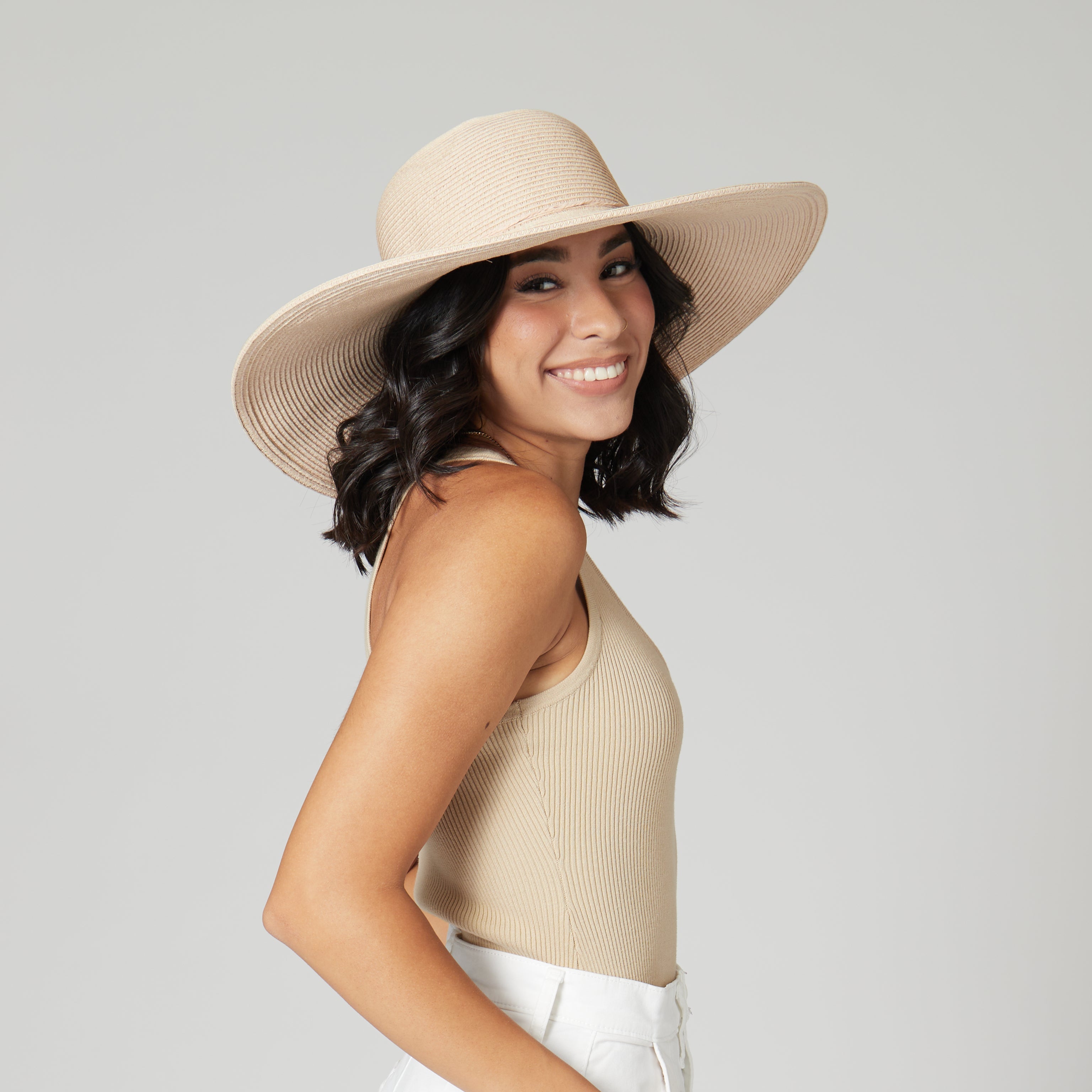 Women's Water Repellent Floppy Hat with Tie 13 Women's Water Repellent Floppy Hat with Tie