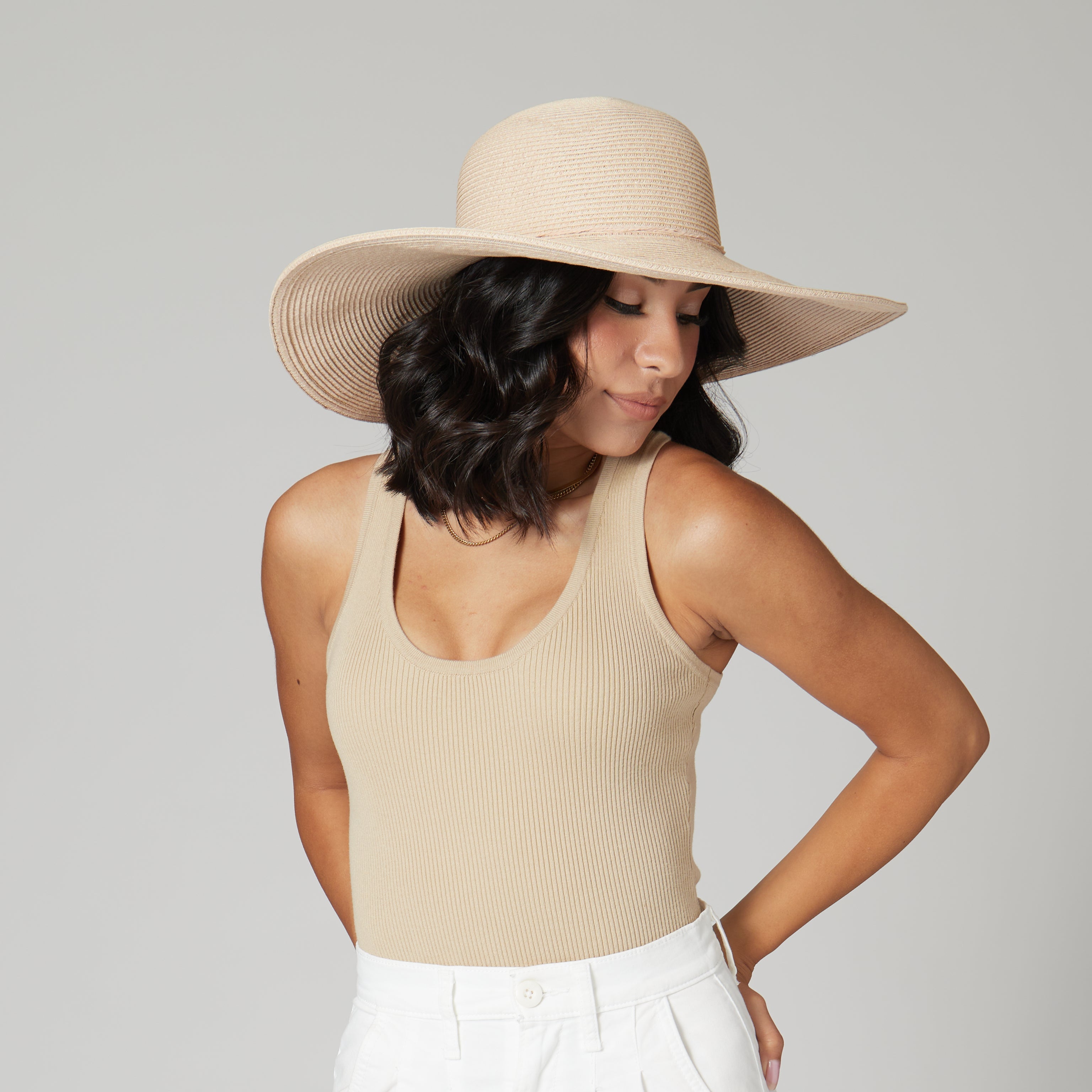 Women's Water Repellent Floppy Hat with Tie 14 Women's Water Repellent Floppy Hat with Tie