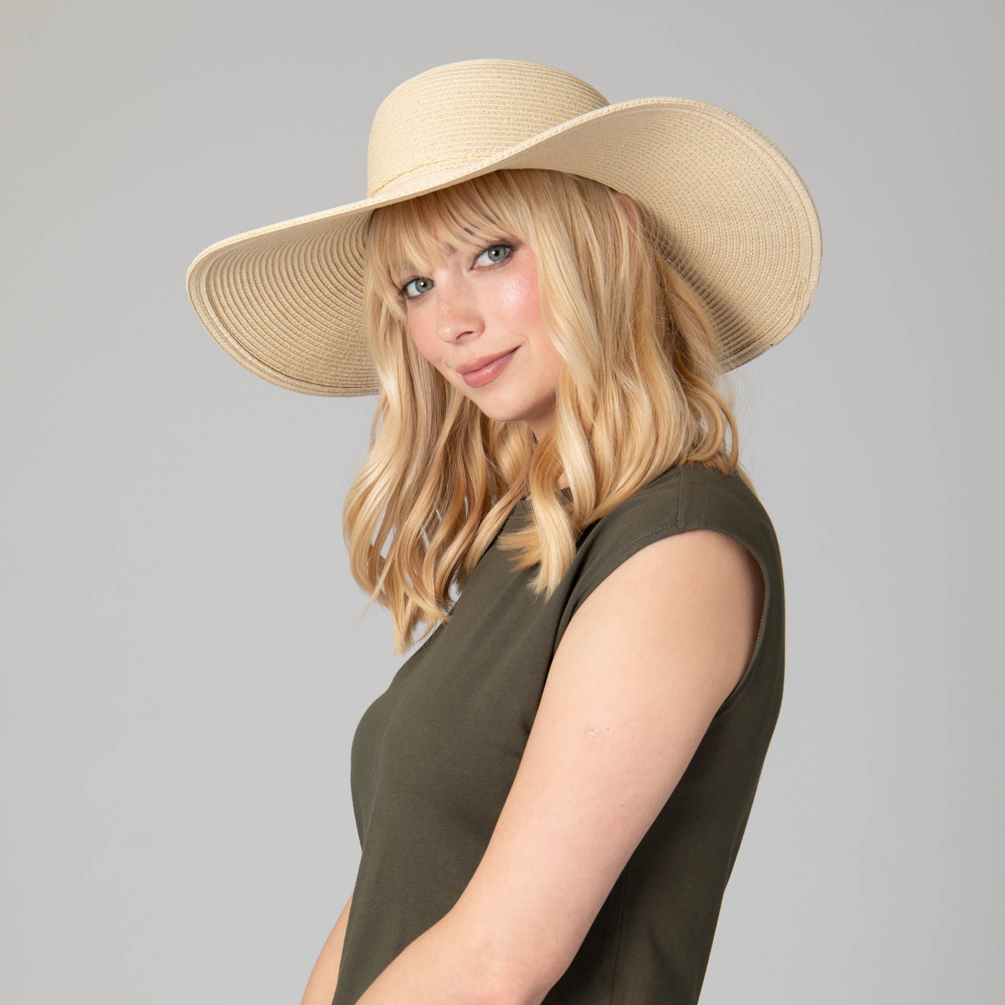 Women's Water Repellent Floppy Hat with Tie 3 Women's Water Repellent Floppy Hat with Tie