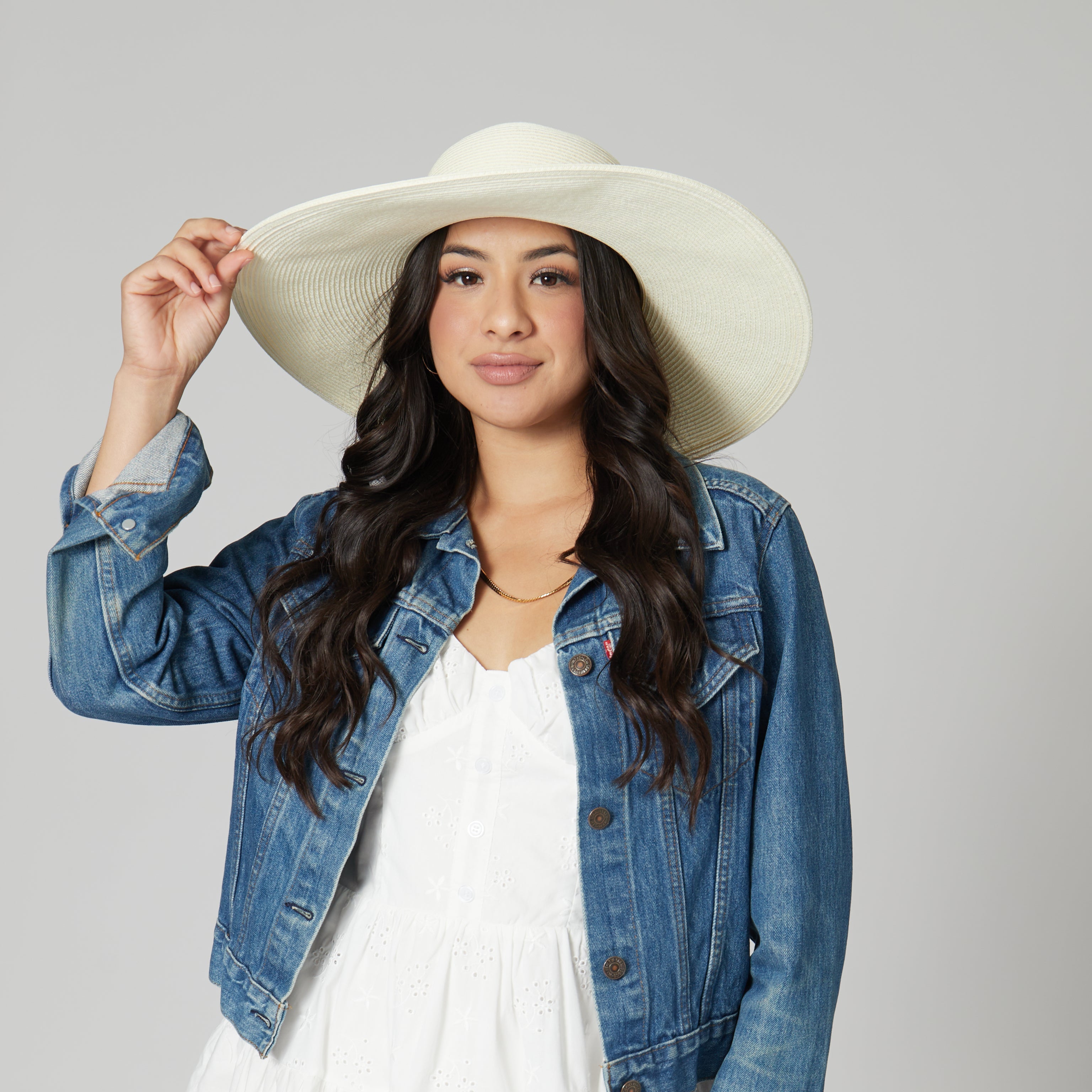 Women's Water Repellent Floppy Hat with Tie 23 Women's Water Repellent Floppy Hat with Tie