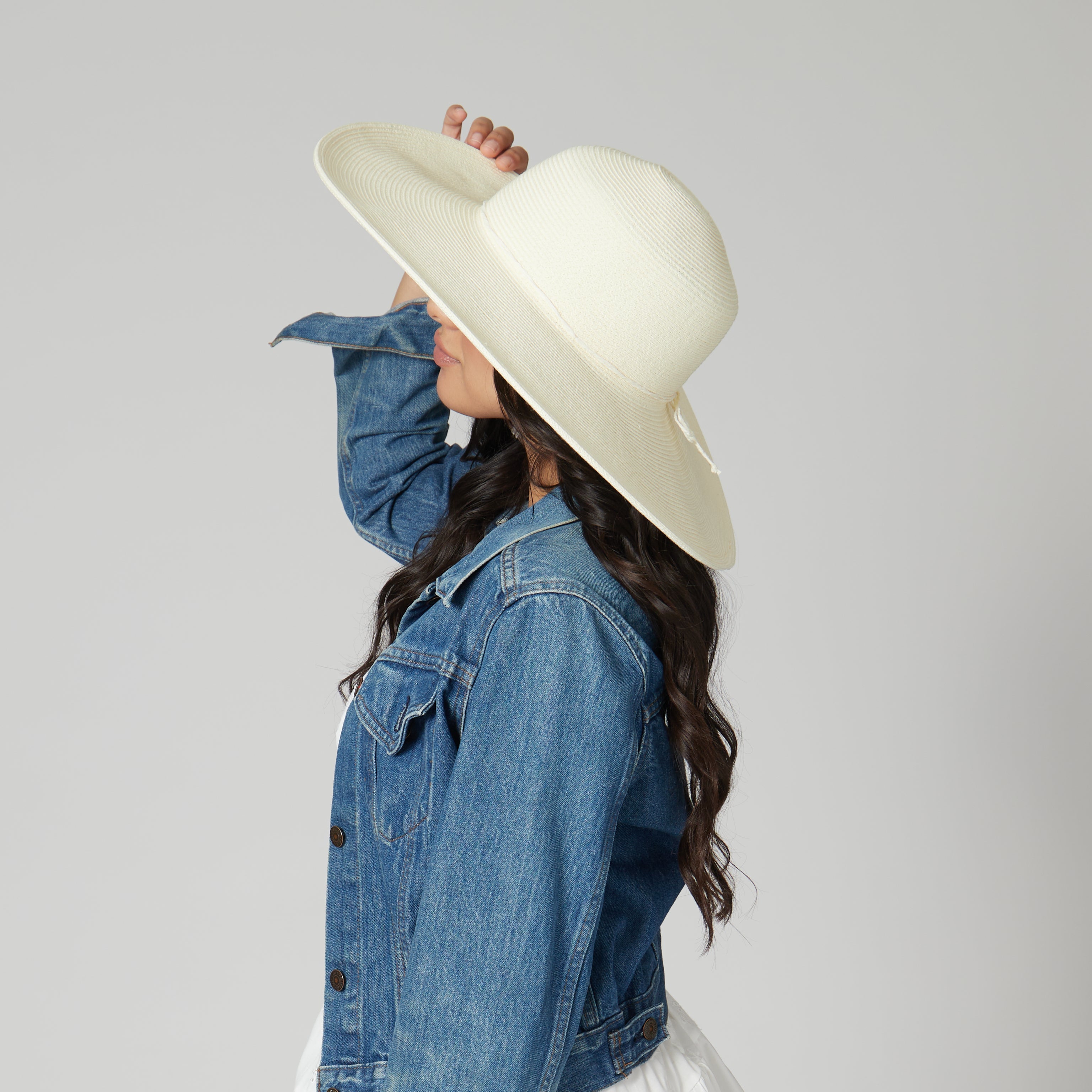 Women's Water Repellent Floppy Hat with Tie 28 Women's Water Repellent Floppy Hat with Tie