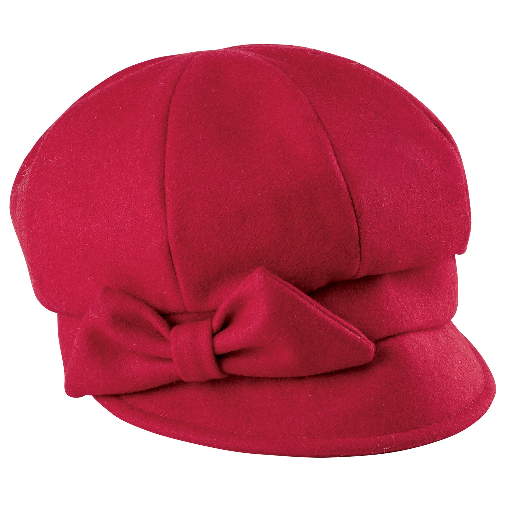 Women's Wool Cap With Bow 11 Women's Wool Cap With Bow