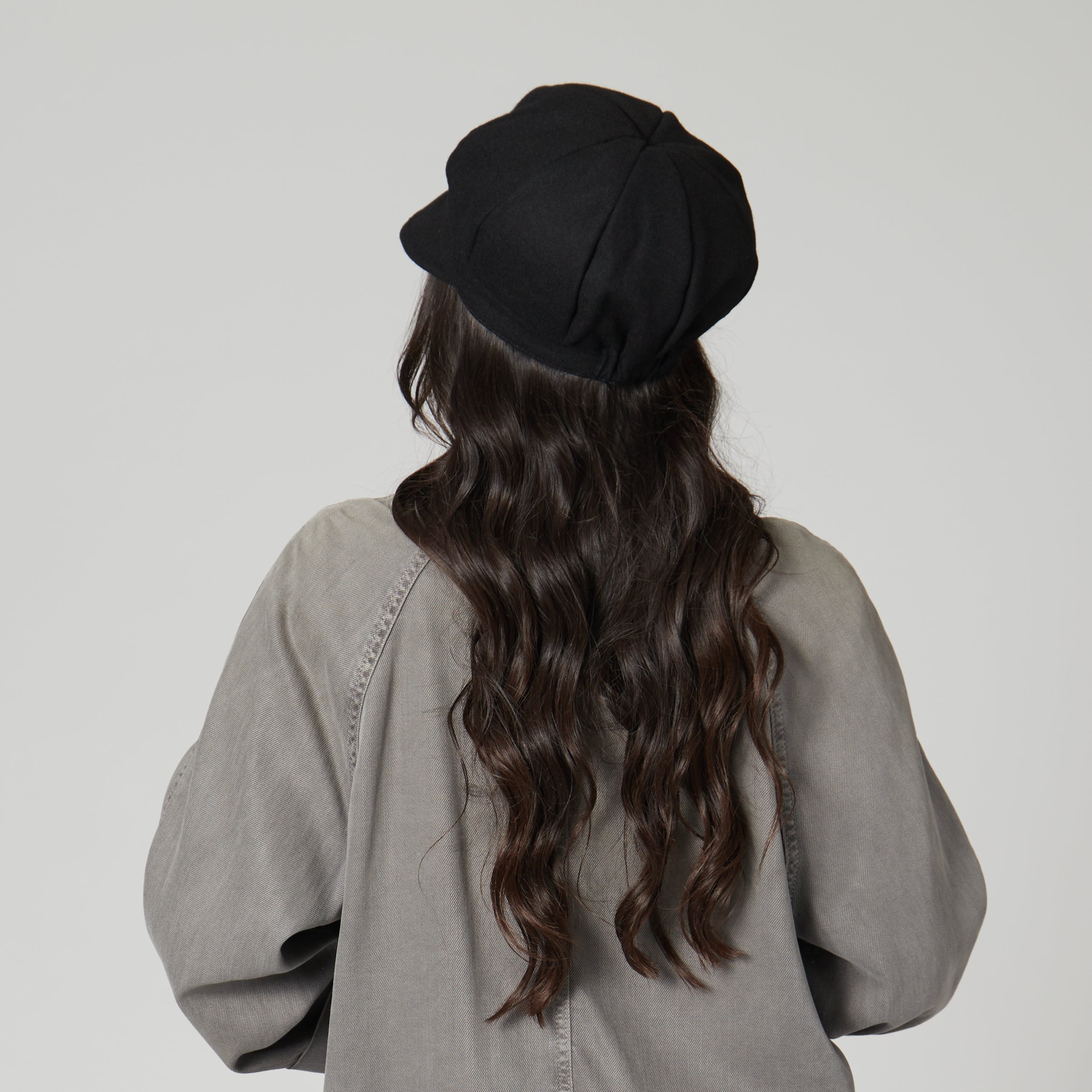 Women's Wool Cap With Bow 5 Women's Wool Cap With Bow