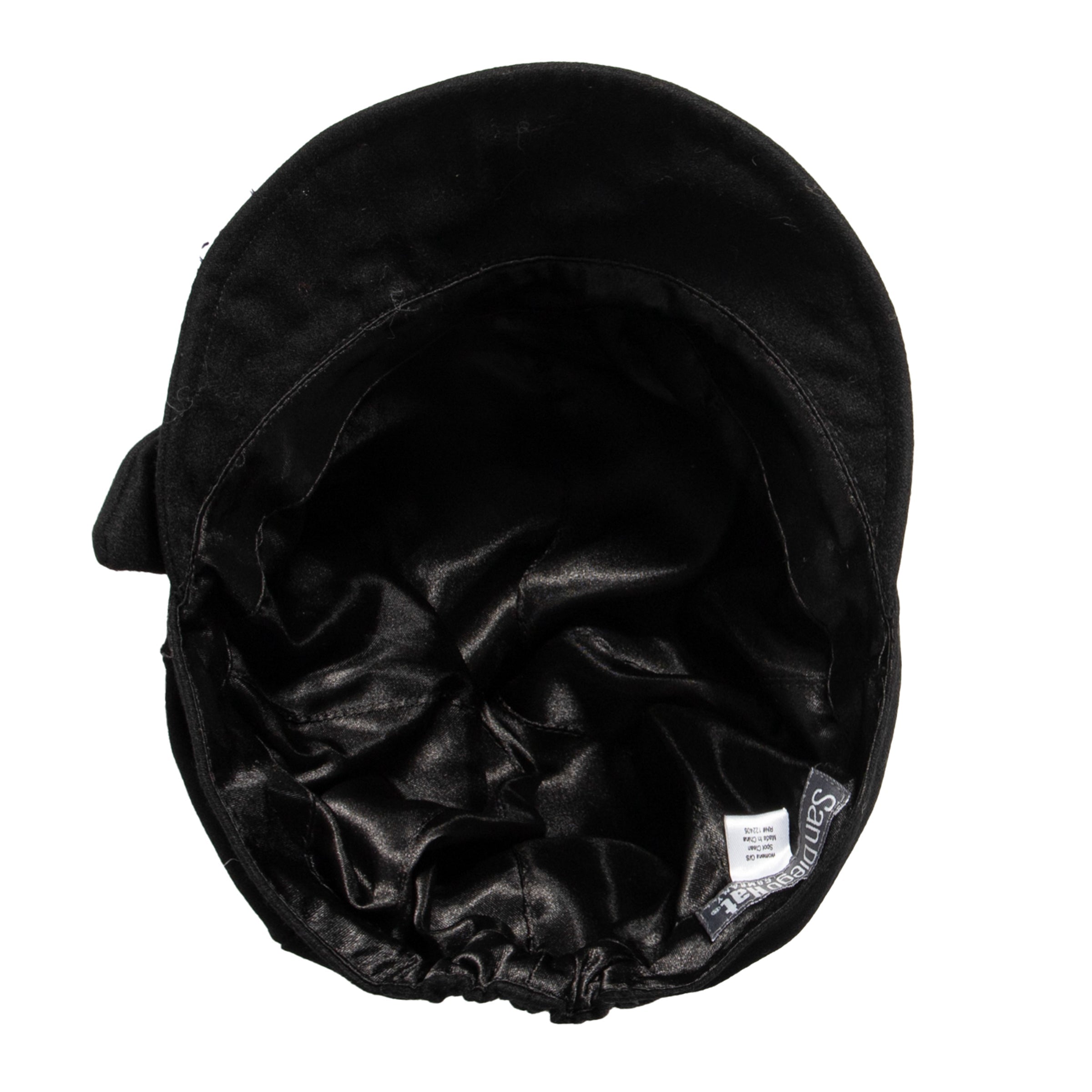 Women's Wool Cap With Bow 8 Women's Wool Cap With Bow