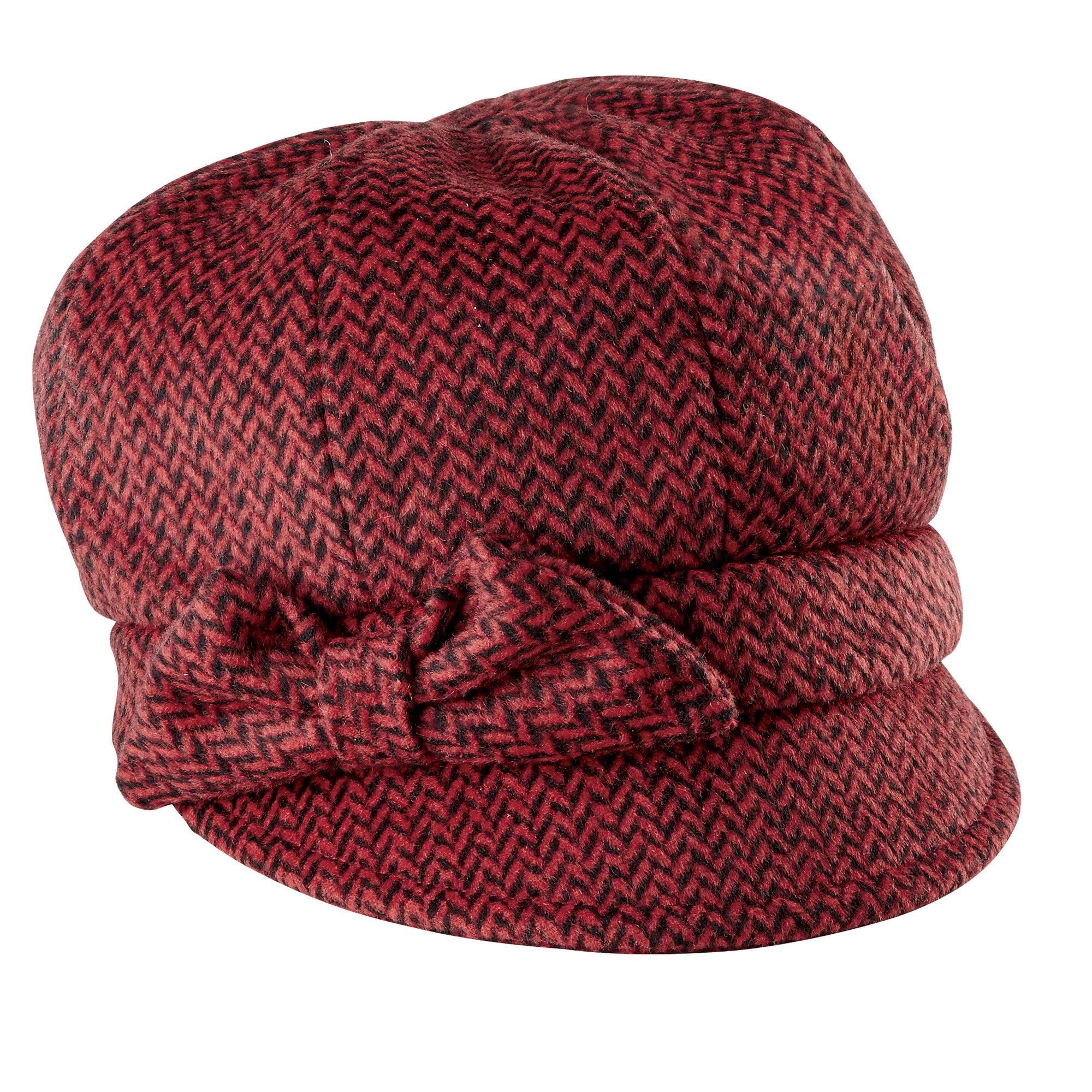 Women's Wool Cap With Bow 10 Women's Wool Cap With Bow