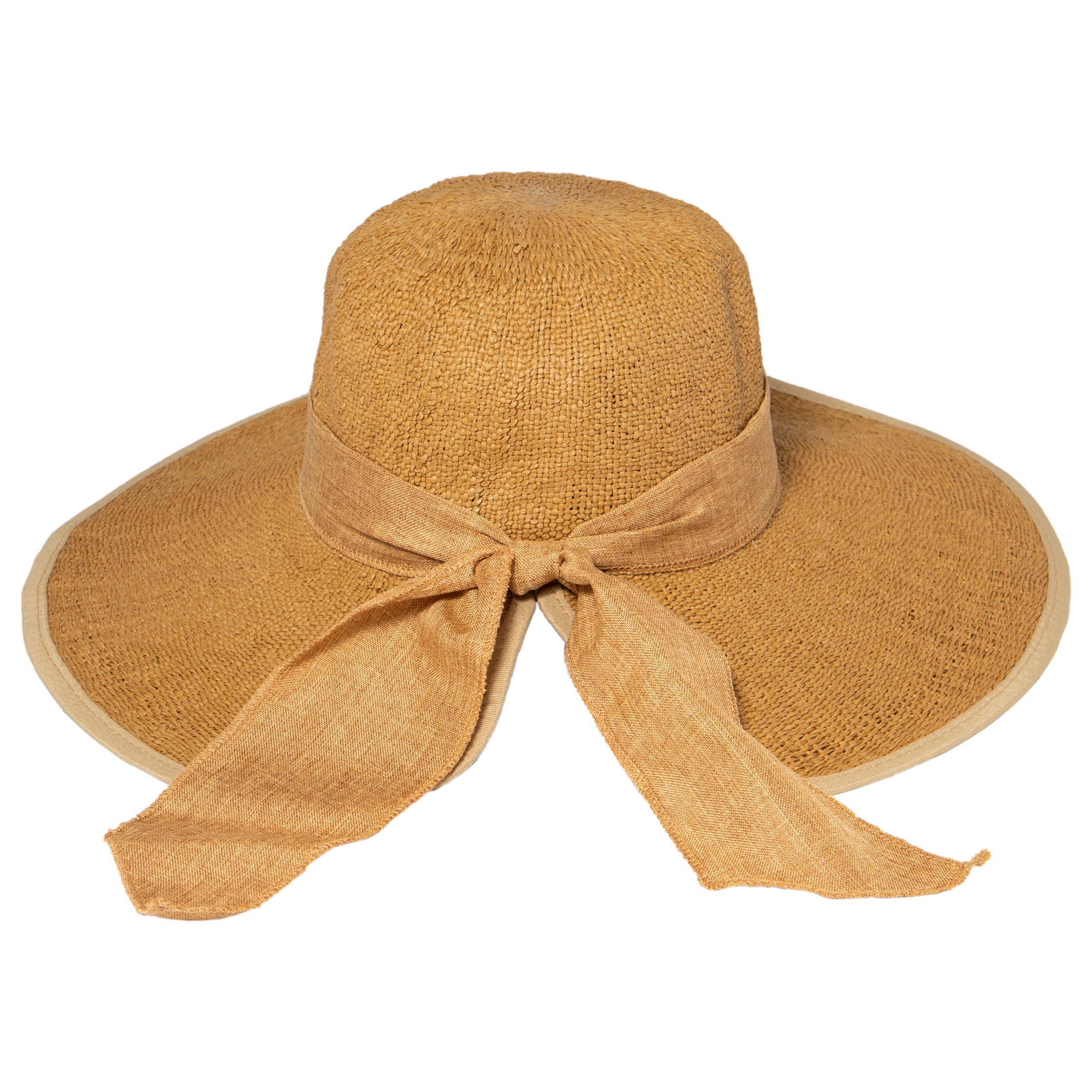 Women's Woven Paper Face Saver w/ Scarf Tie 6 Women's Woven Paper Face Saver w/ Scarf Tie