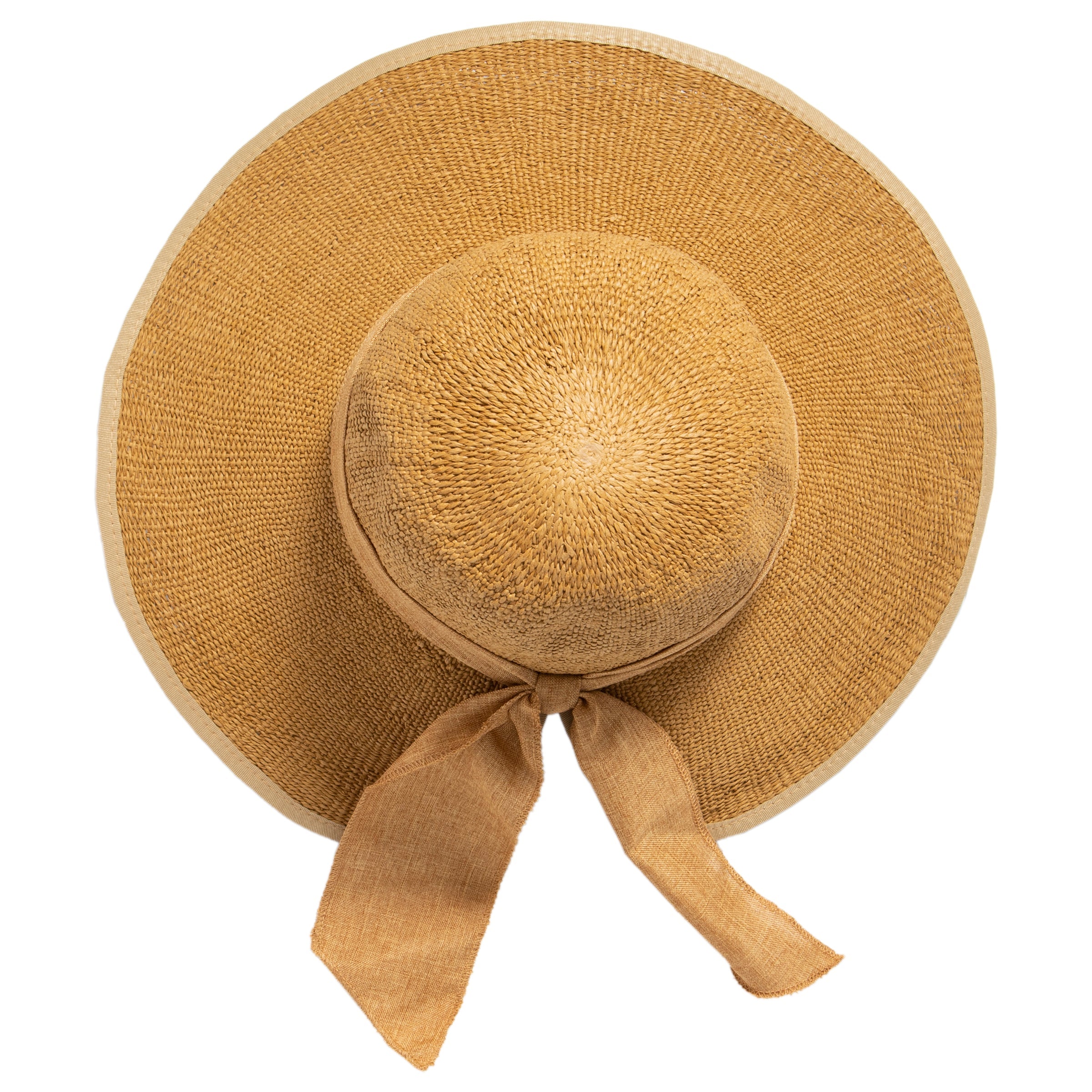 Women's Woven Paper Face Saver w/ Scarf Tie 7 Women's Woven Paper Face Saver w/ Scarf Tie