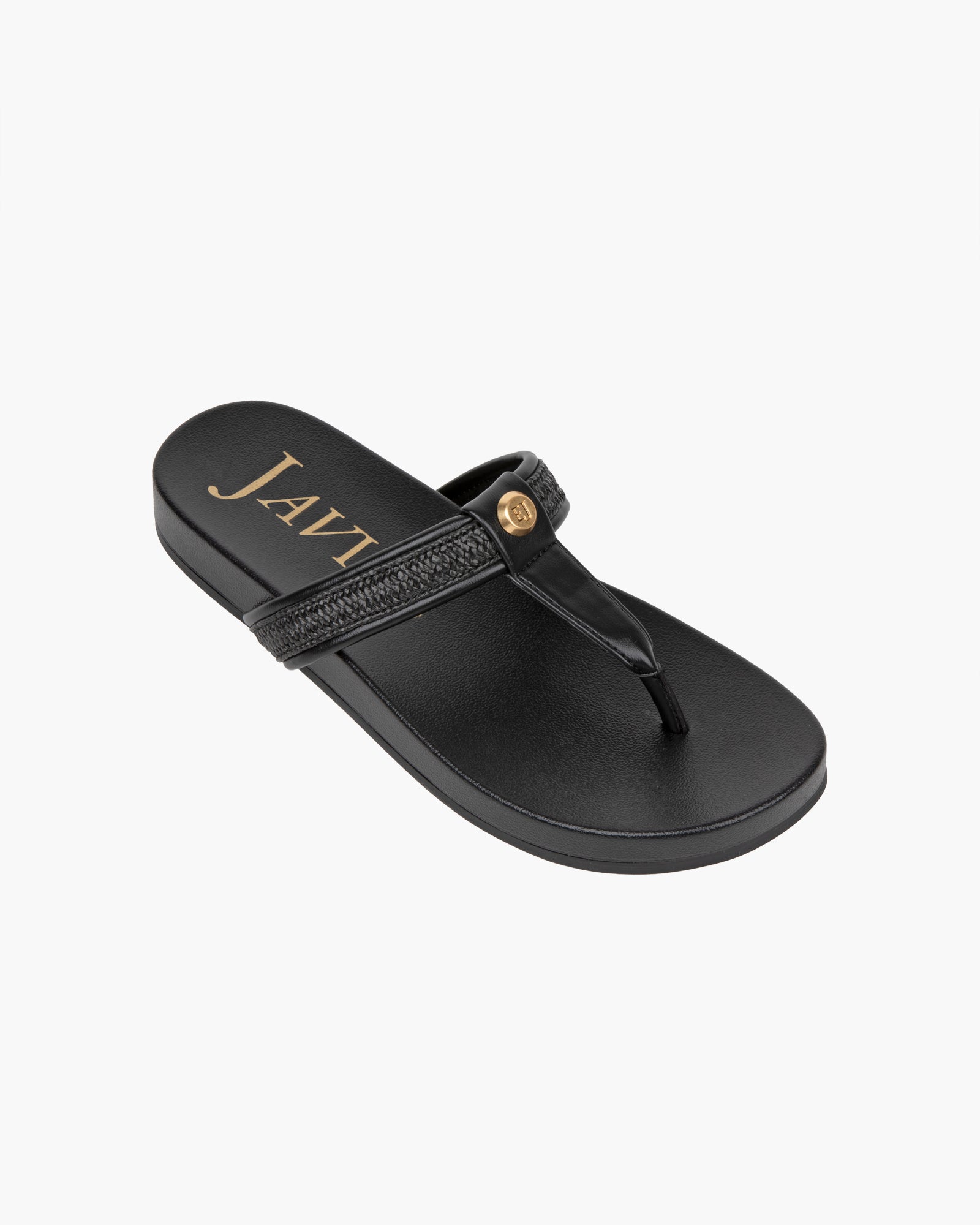 Squishee® Flip Flop Black